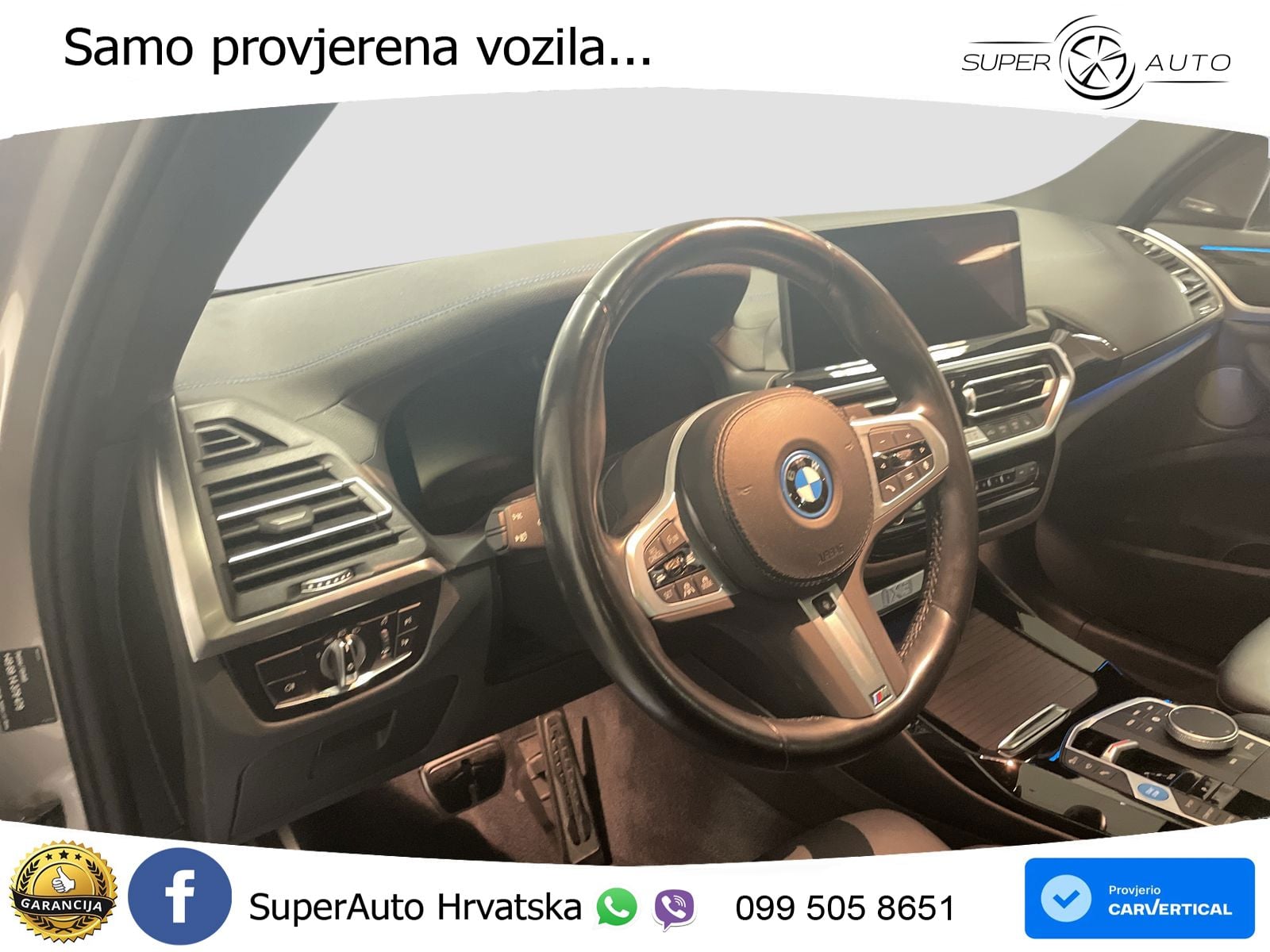 BMW iX3 80 kWh (286 KS) M Sport
