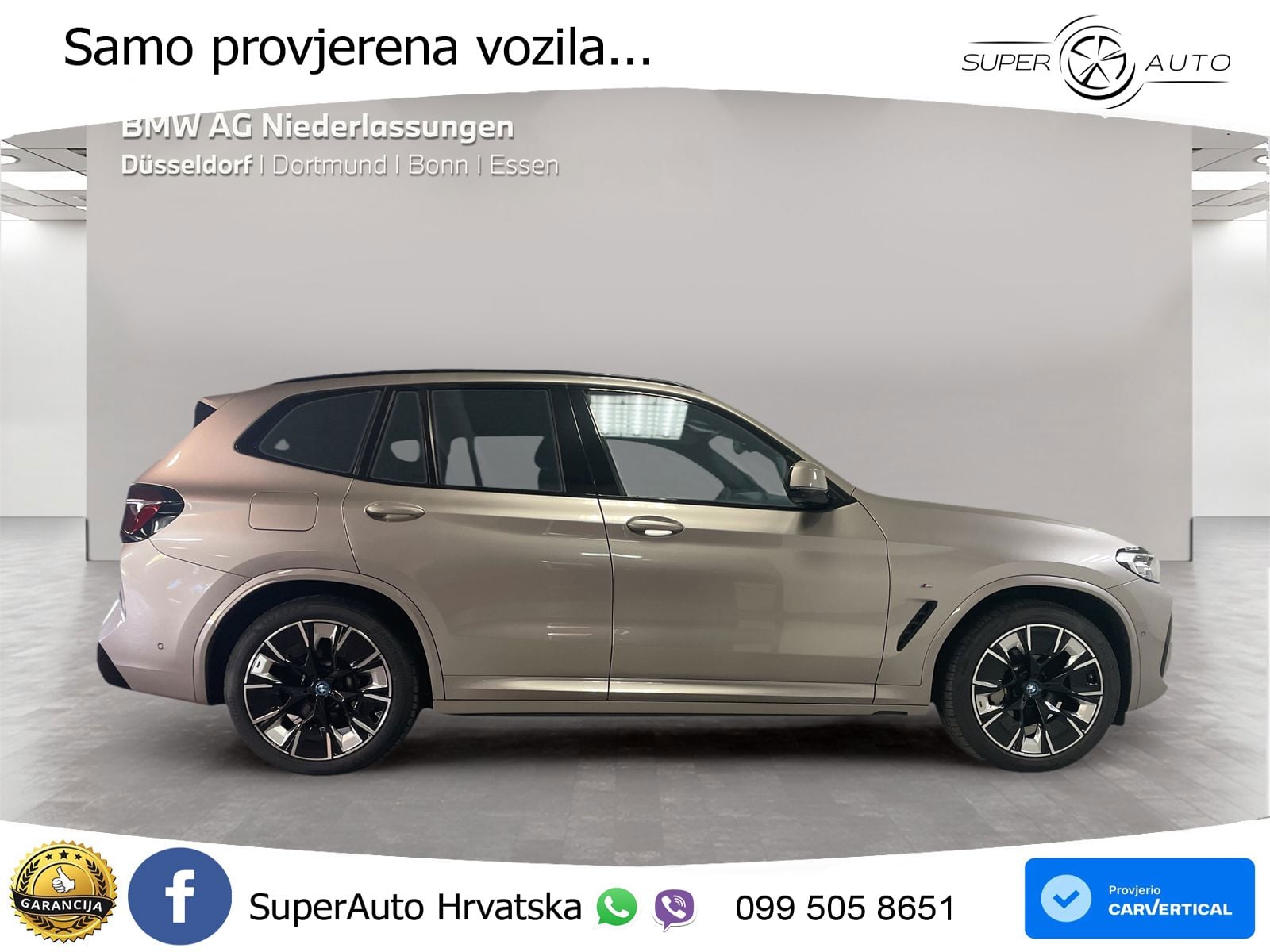 BMW iX3 80 kWh (286 KS) M Sport