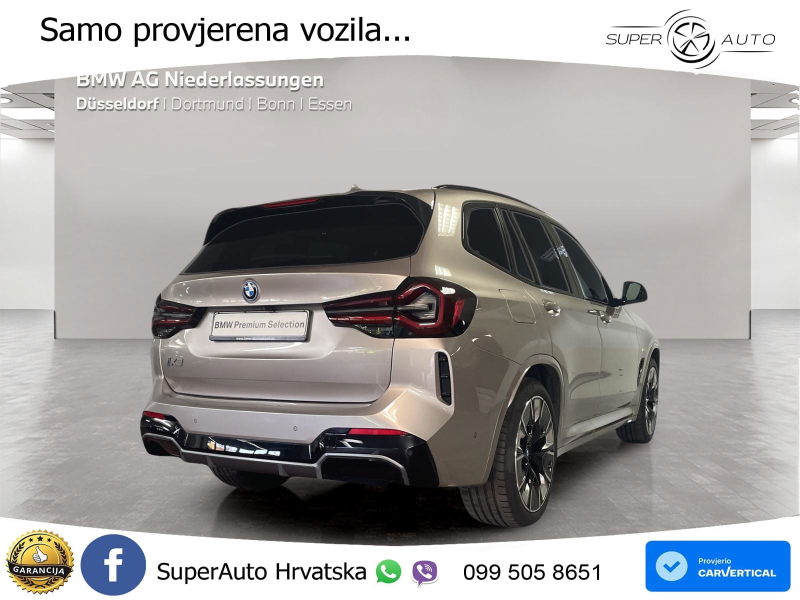 BMW iX3 80 kWh (286 KS) M Sport