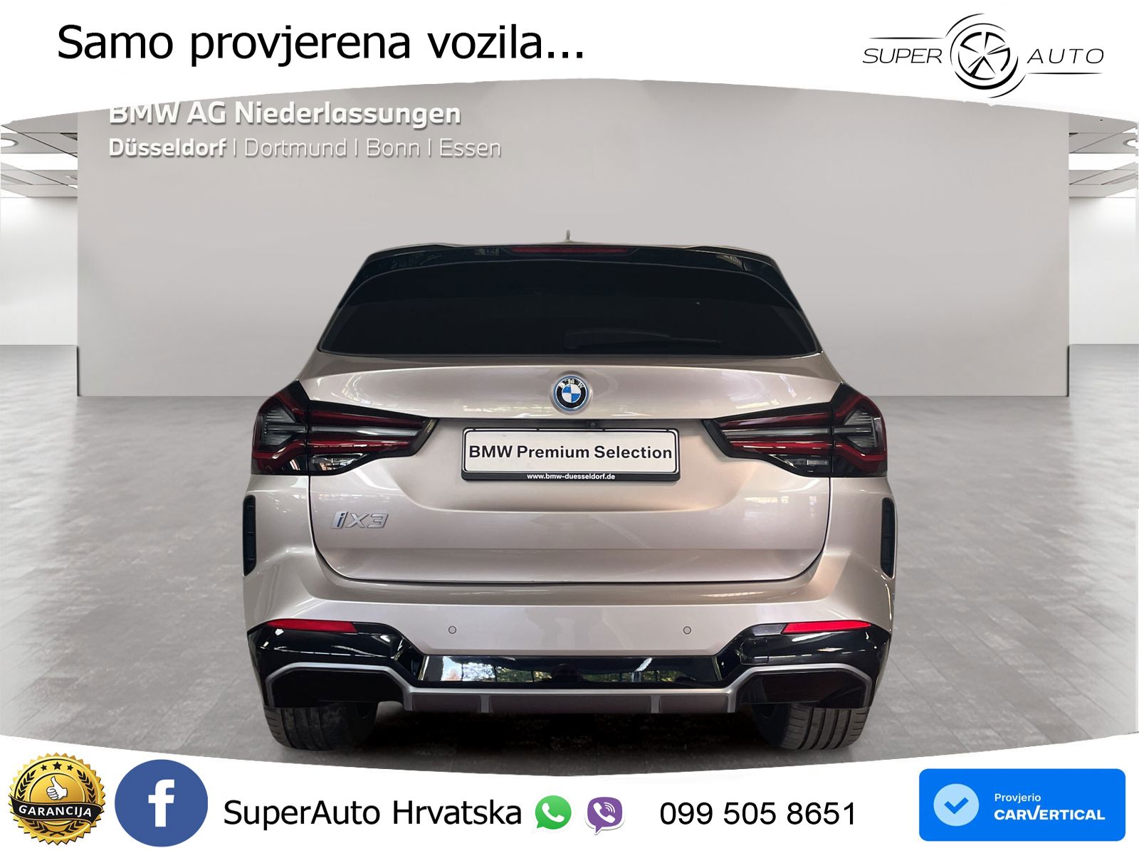 BMW iX3 80 kWh (286 KS) M Sport
