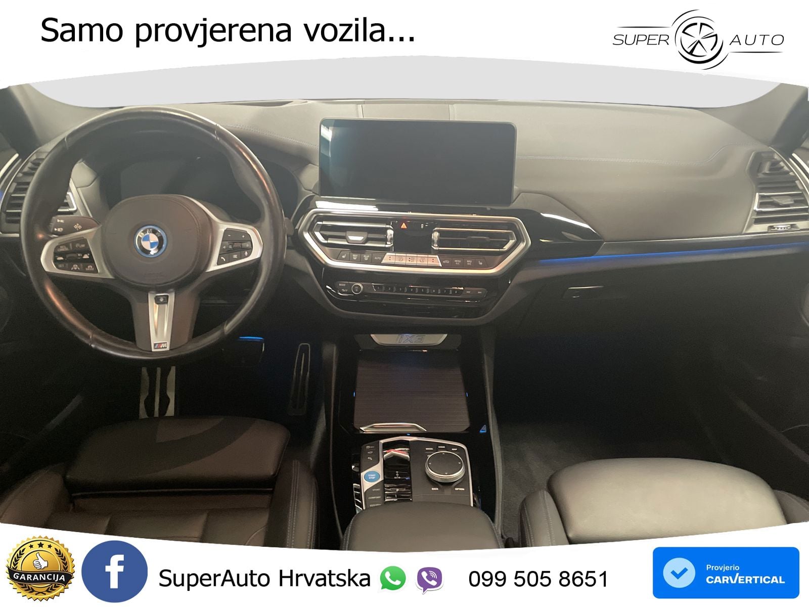 BMW iX3 80 kWh (286 KS) M Sport