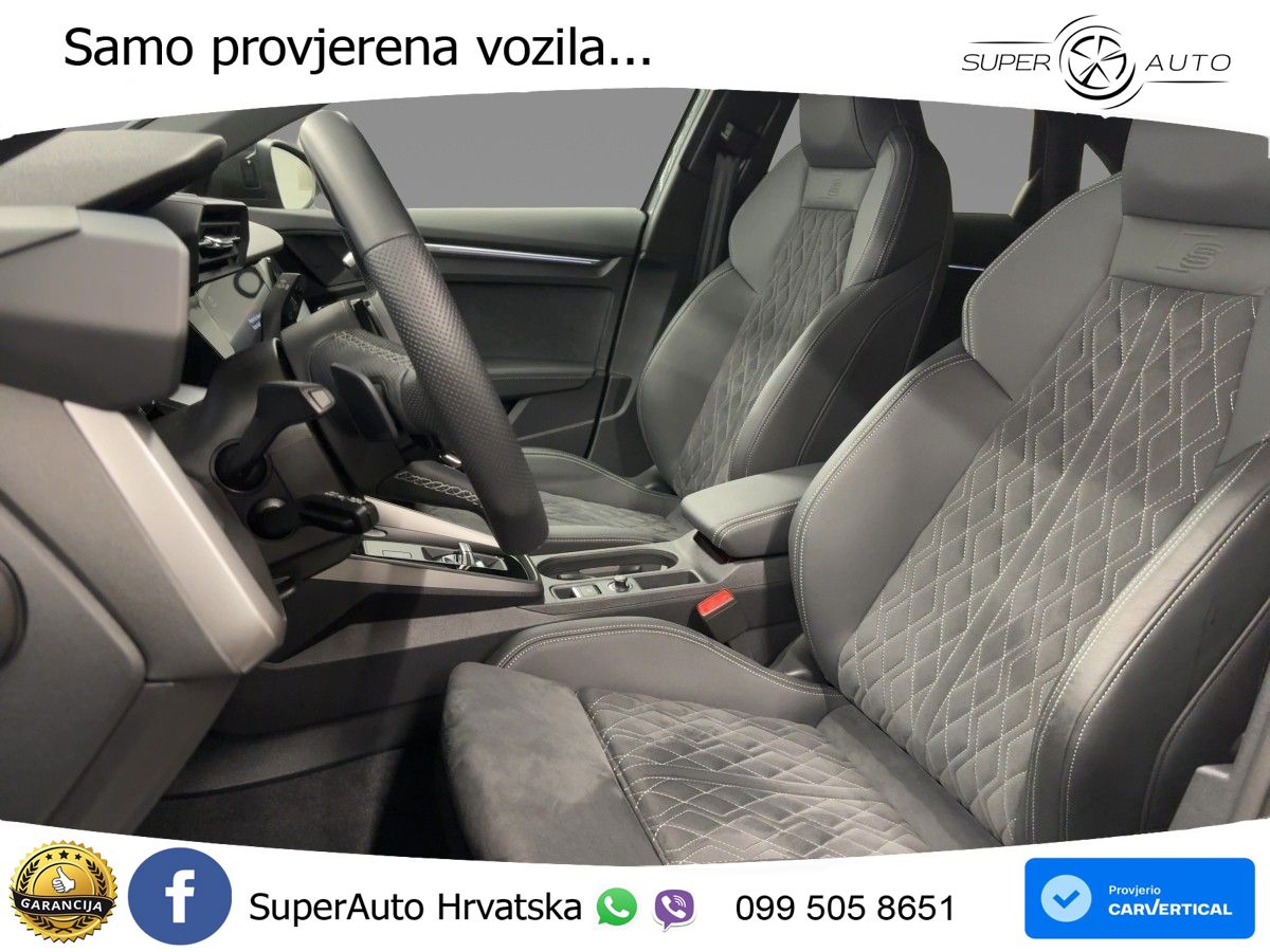 Audi S3 Limuzina 2.0 TFSI (310 KS) quattro S tronic MATRIX+GR SJED+KAM