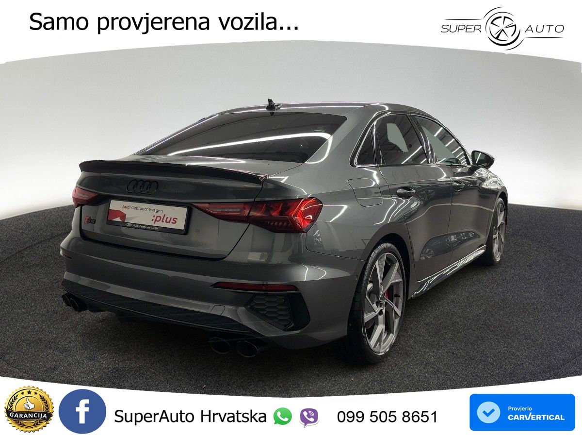 Audi S3 Limuzina 2.0 TFSI (310 KS) quattro S tronic MATRIX+GR SJED+KAM