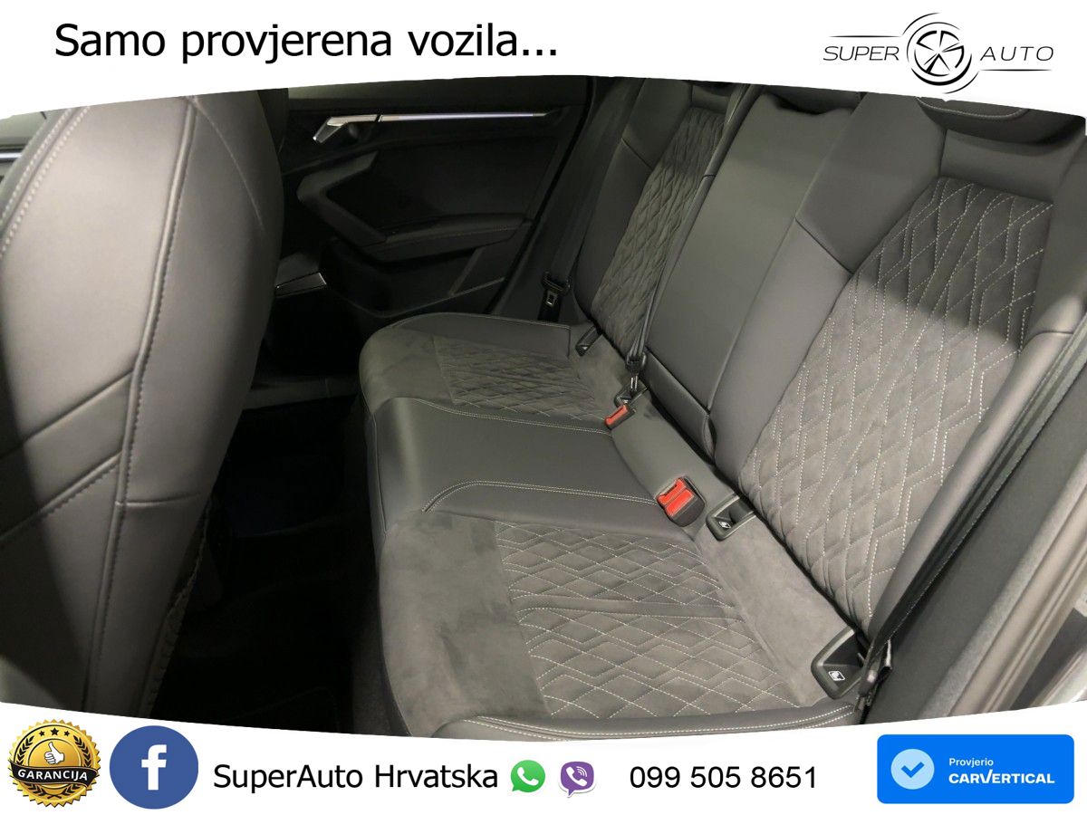 Audi S3 Limuzina 2.0 TFSI (310 KS) quattro S tronic MATRIX+GR SJED+KAM