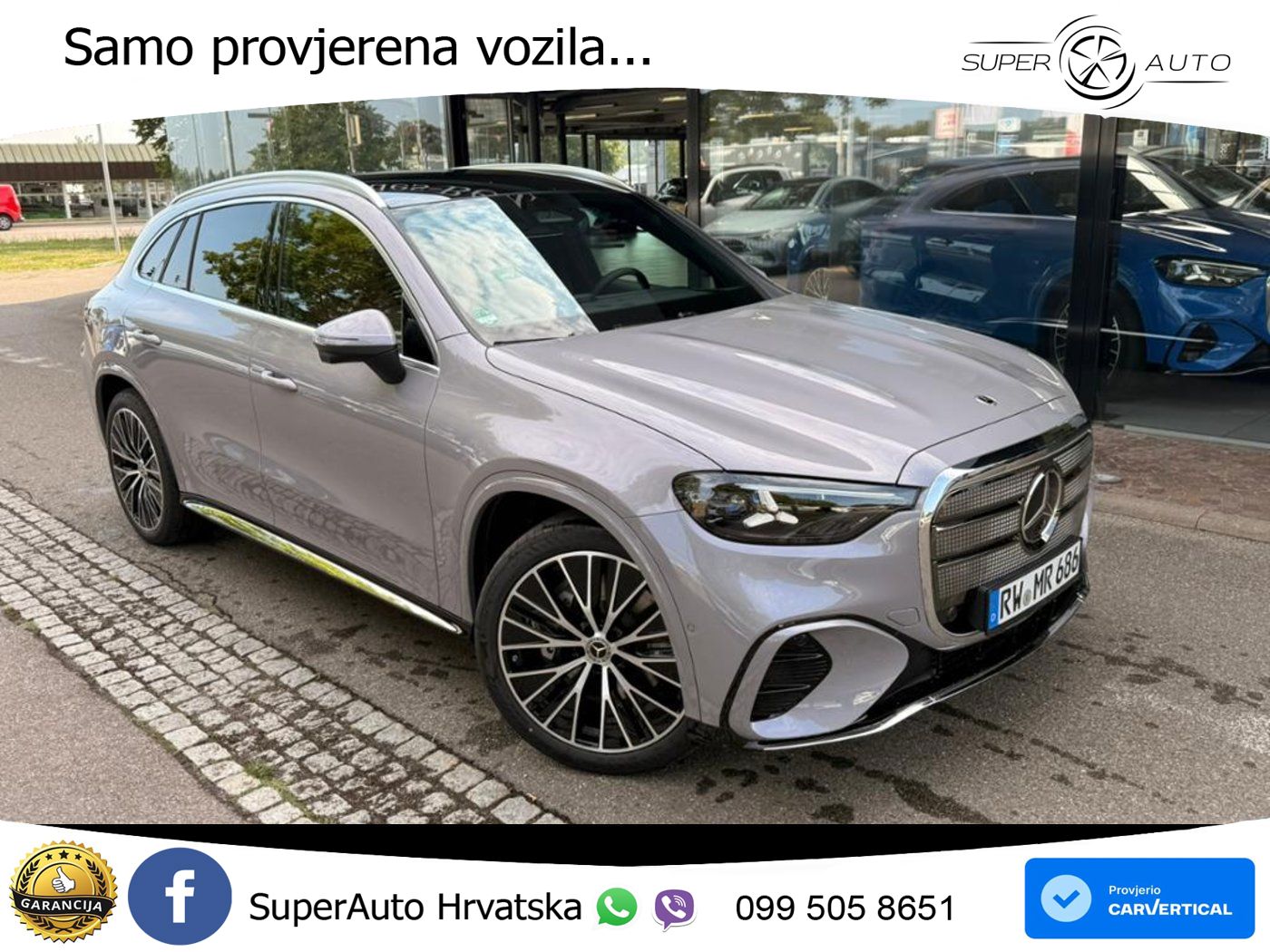 Mercedes GLC 400 94 kWh (489 KS) 4MATIC EQ Technology AMG LED+GR SJED+ACC