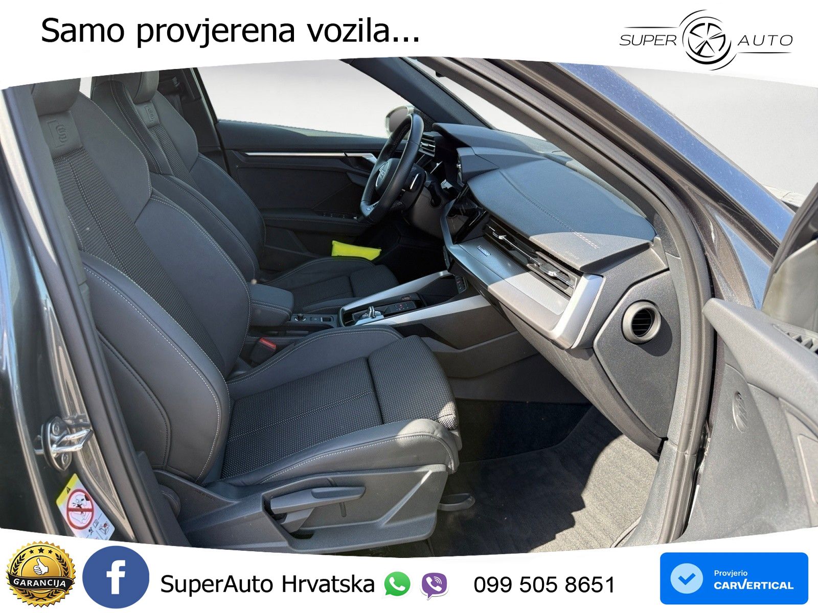 Audi S3 Limuzina 2.0 TFSI (310 KS) quattro S tronic LED+GR SJED+ACC