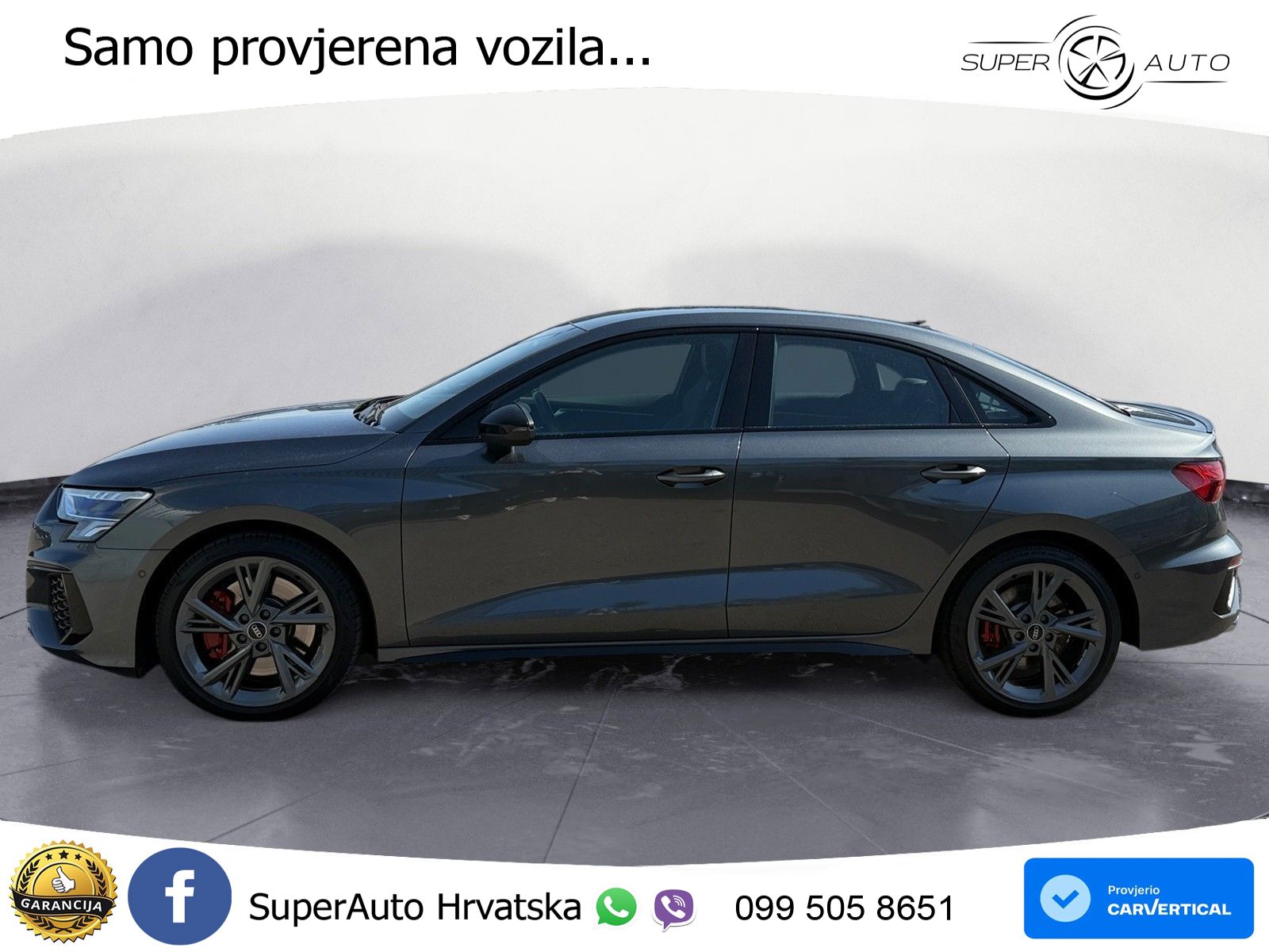 Audi S3 Limuzina 2.0 TFSI (310 KS) quattro S tronic LED+GR SJED+ACC