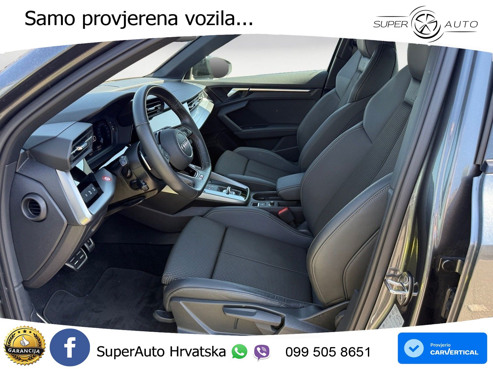 Audi S3 Limuzina 2.0 TFSI (310 KS) quattro S tronic LED+GR SJED+ACC