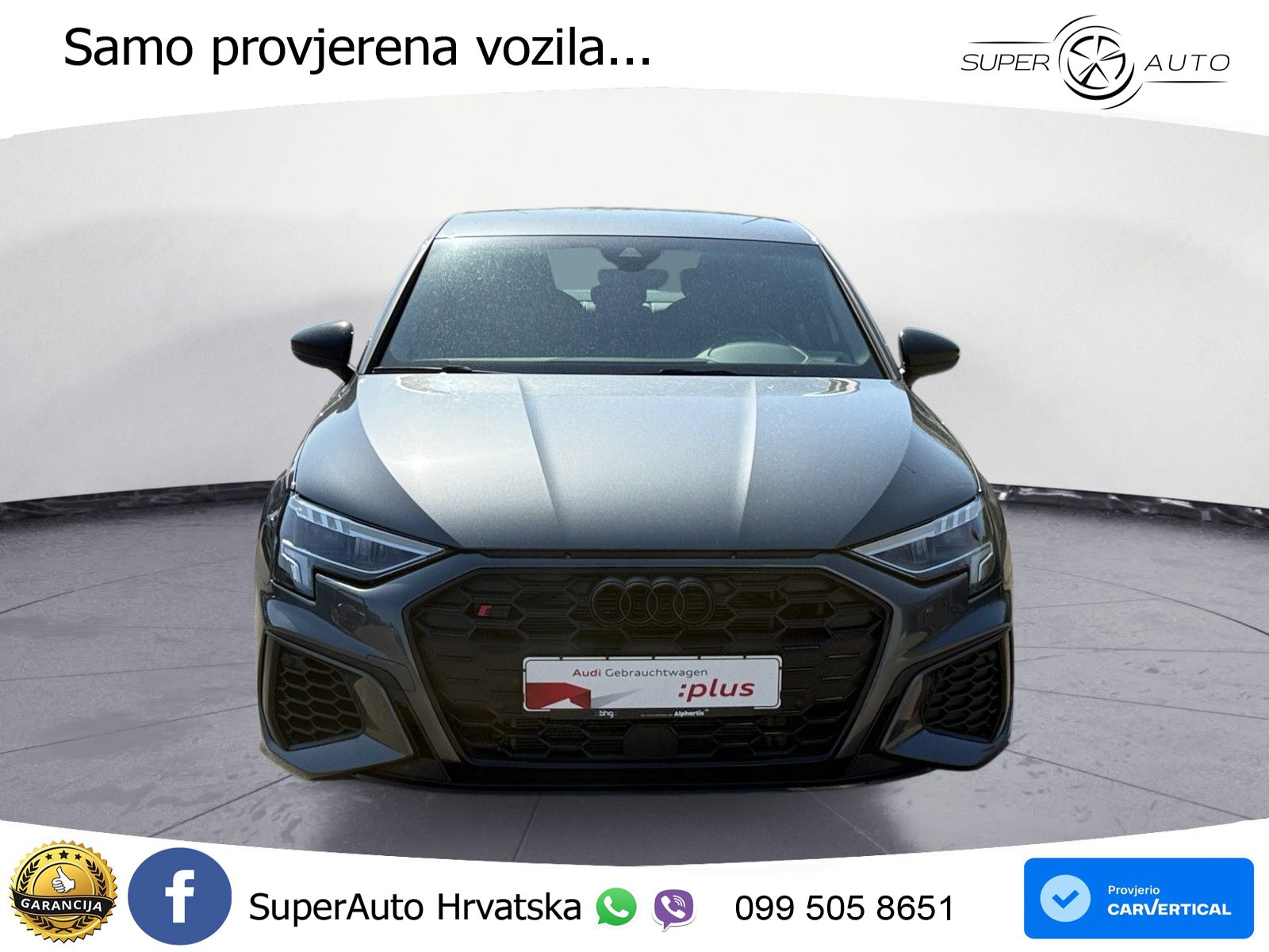 Audi S3 Limuzina 2.0 TFSI (310 KS) quattro S tronic LED+GR SJED+ACC