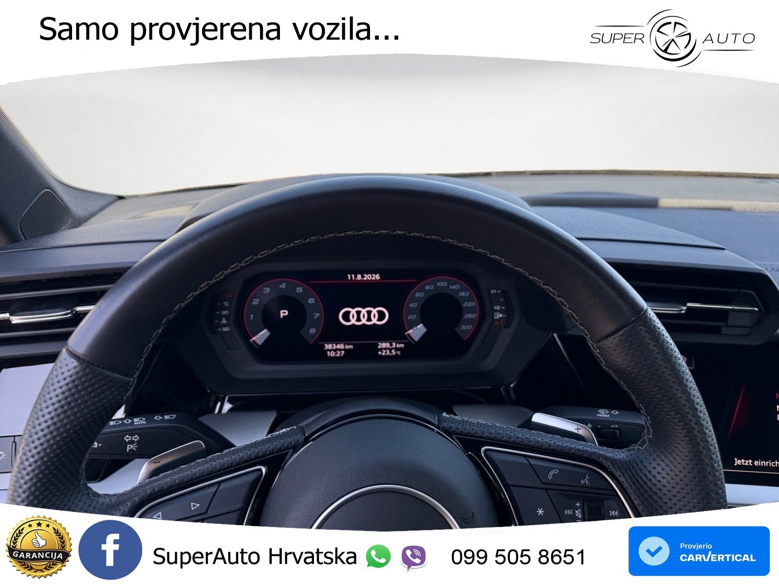 Audi S3 Limuzina 2.0 TFSI (310 KS) quattro S tronic LED+GR SJED+ACC