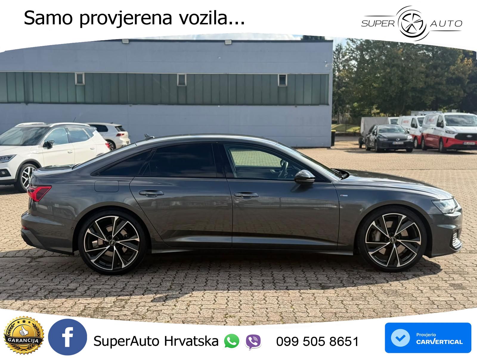 Audi A6 55 TFSI V6 (340 KS) quattro S tronic S line LED+GR SJED+ACC