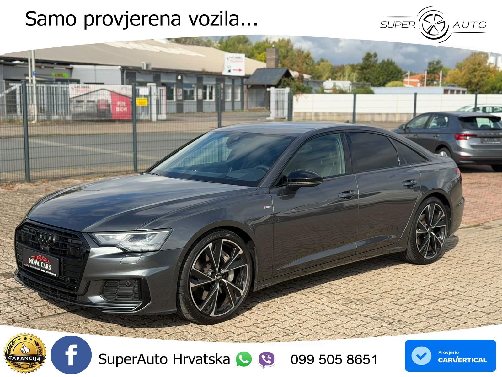 Audi A6 55 TFSI V6 (340 KS) quattro S tronic S line LED+GR SJED+ACC