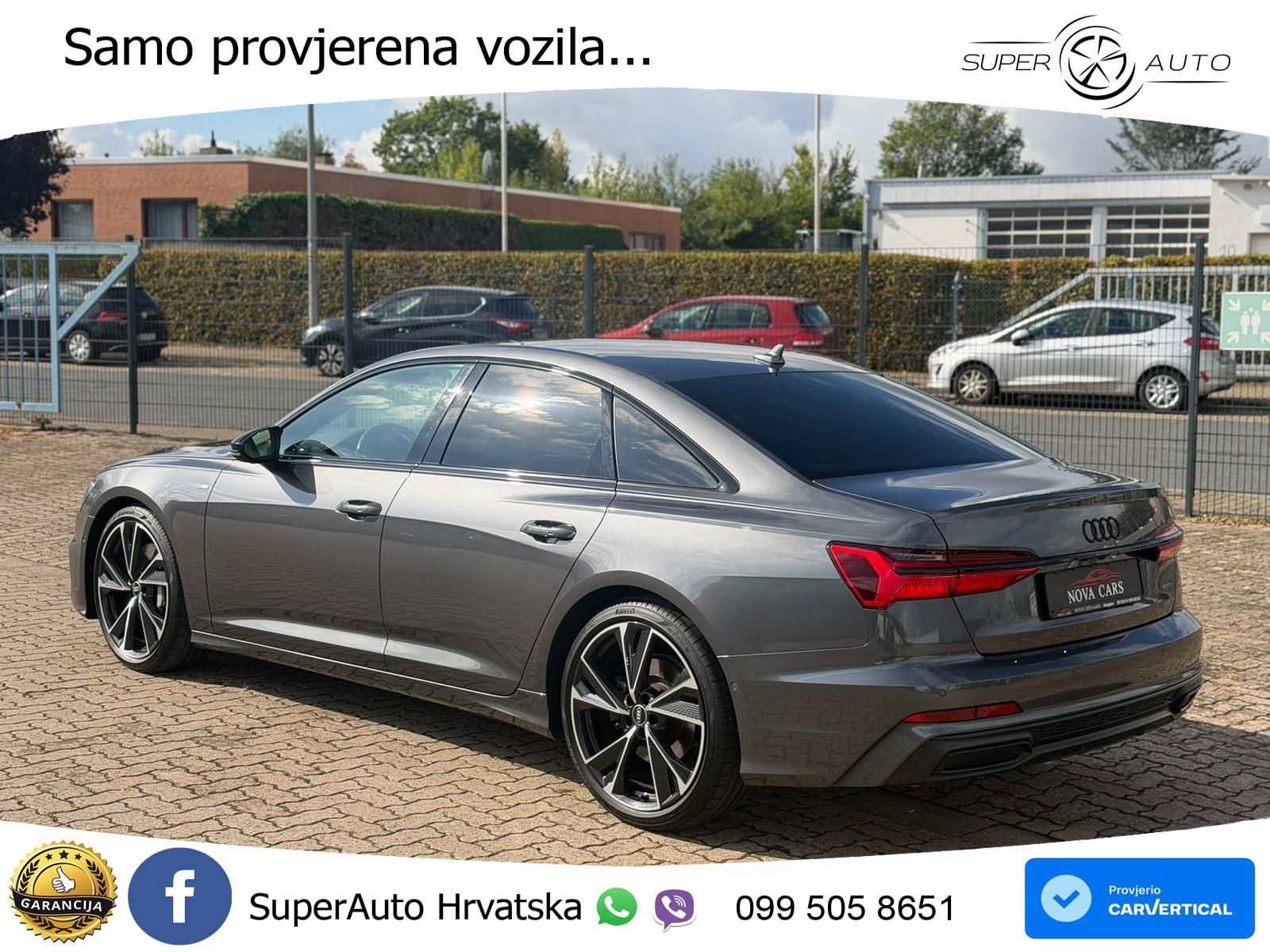 Audi A6 55 TFSI V6 (340 KS) quattro S tronic S line LED+GR SJED+ACC