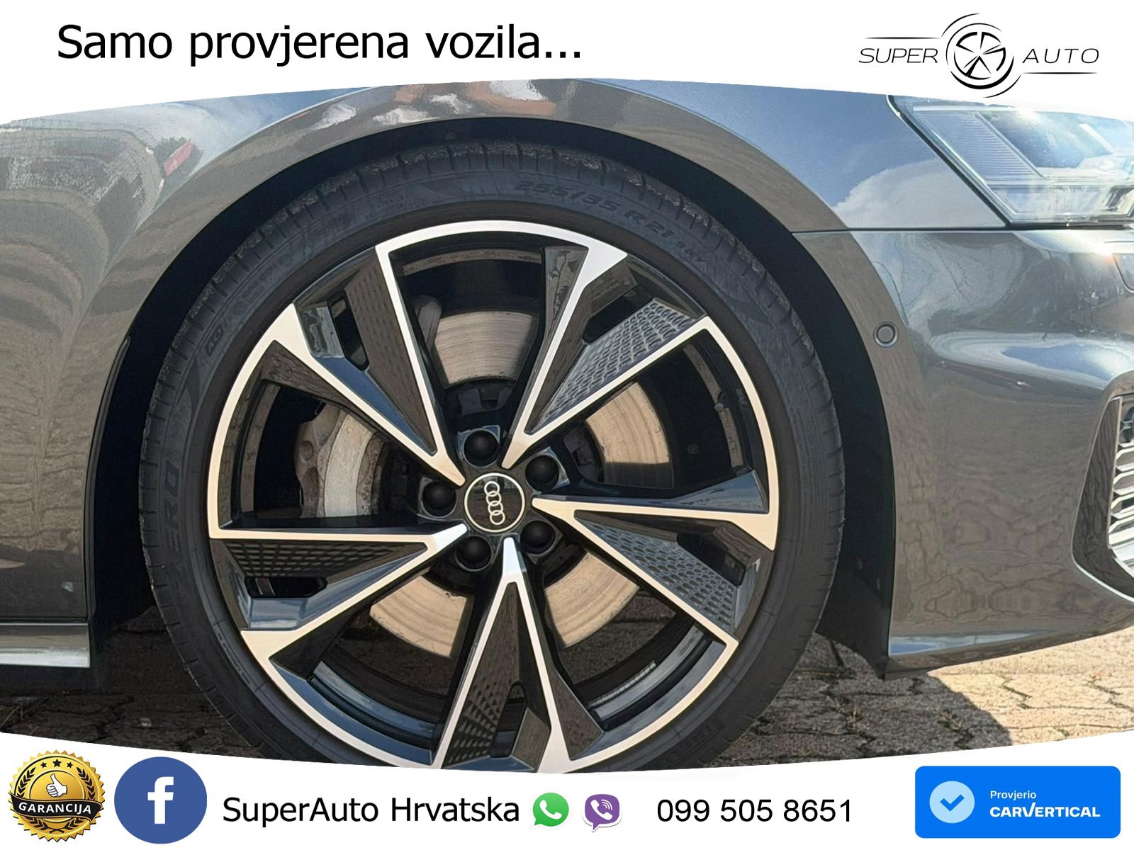 Audi A6 55 TFSI V6 (340 KS) quattro S tronic S line LED+GR SJED+ACC