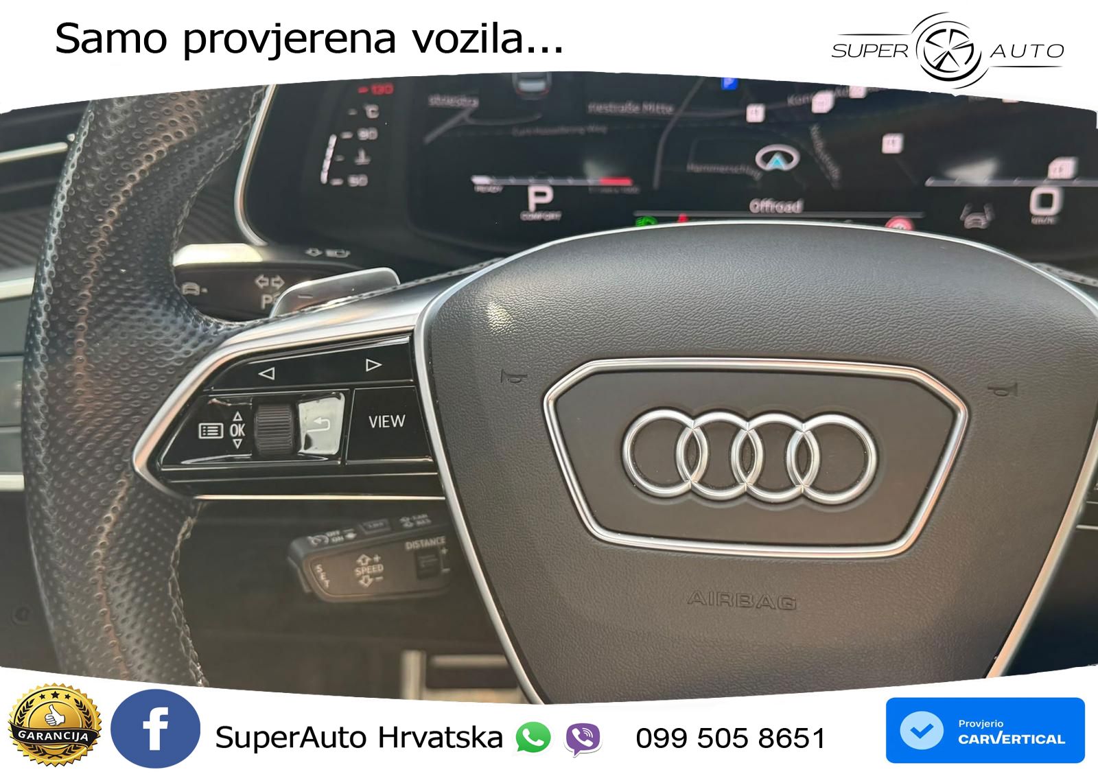Audi A6 55 TFSI V6 (340 KS) quattro S tronic S line LED+GR SJED+ACC