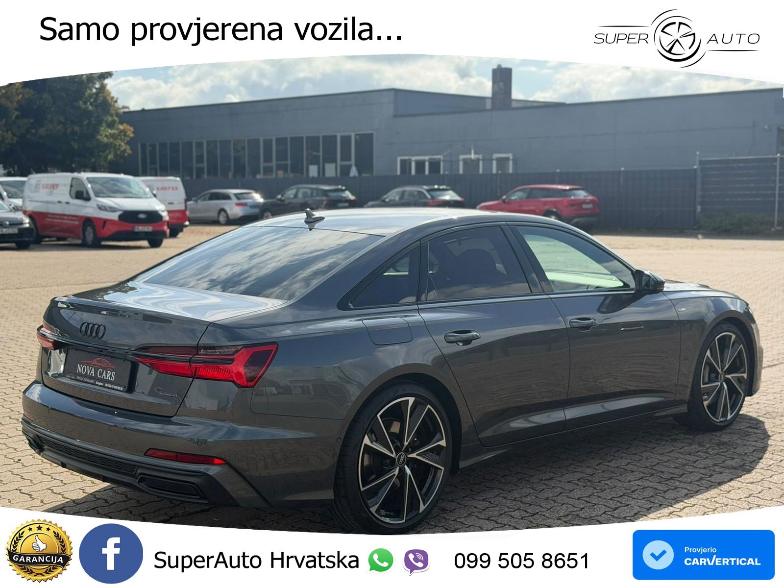 Audi A6 55 TFSI V6 (340 KS) quattro S tronic S line LED+GR SJED+ACC