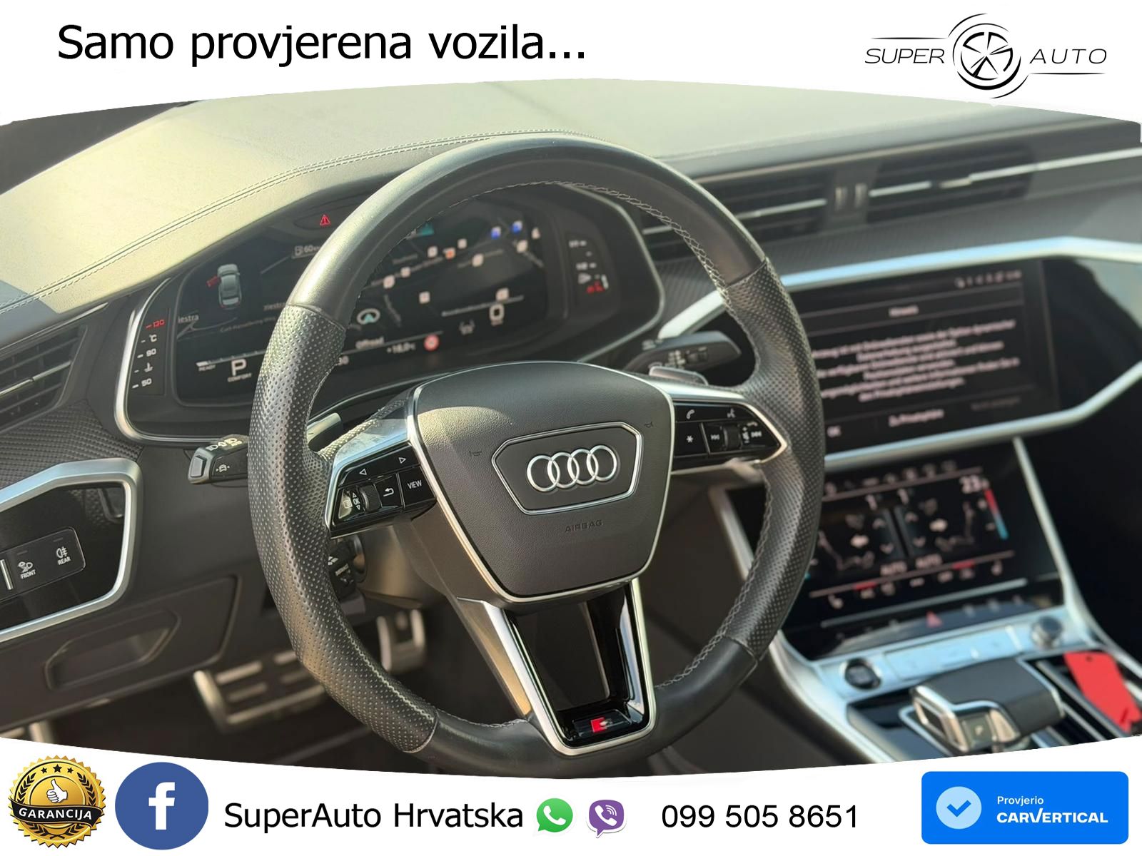 Audi A6 55 TFSI V6 (340 KS) quattro S tronic S line LED+GR SJED+ACC