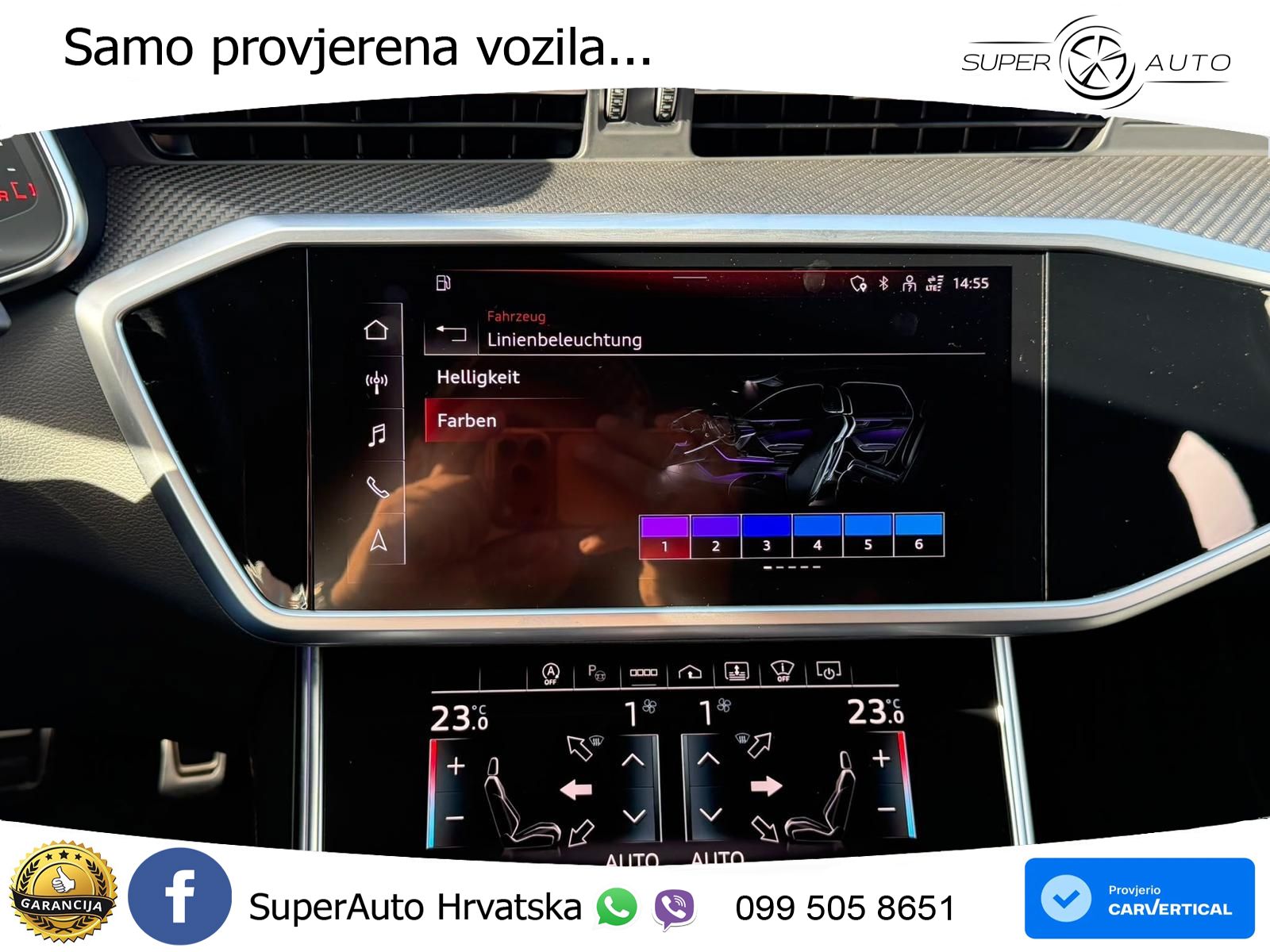Audi A6 55 TFSI V6 (340 KS) quattro S tronic S line LED+GR SJED+ACC