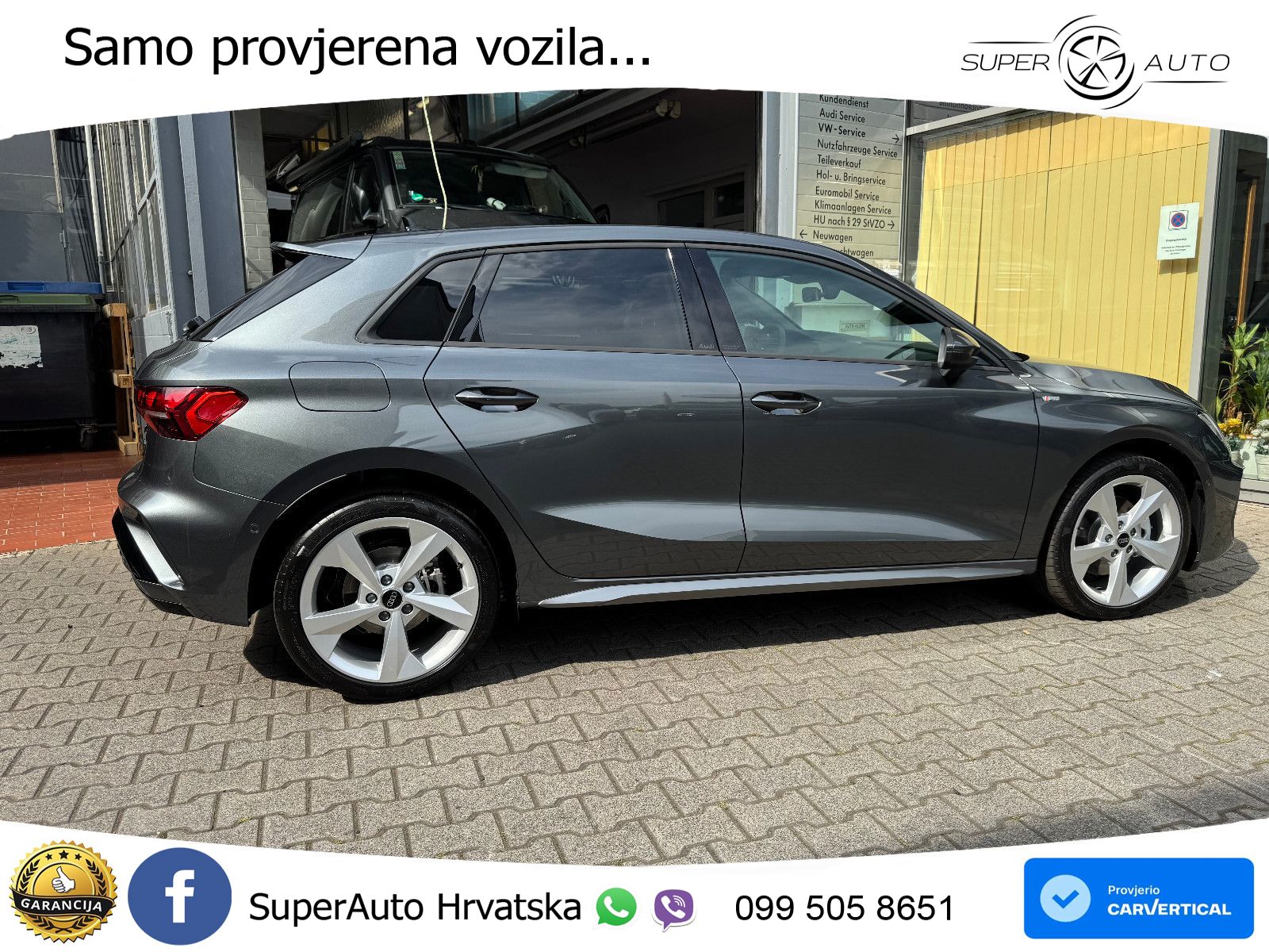 Audi A3 Sportback 40 TFSI (204 KS) quattro S tronic S line