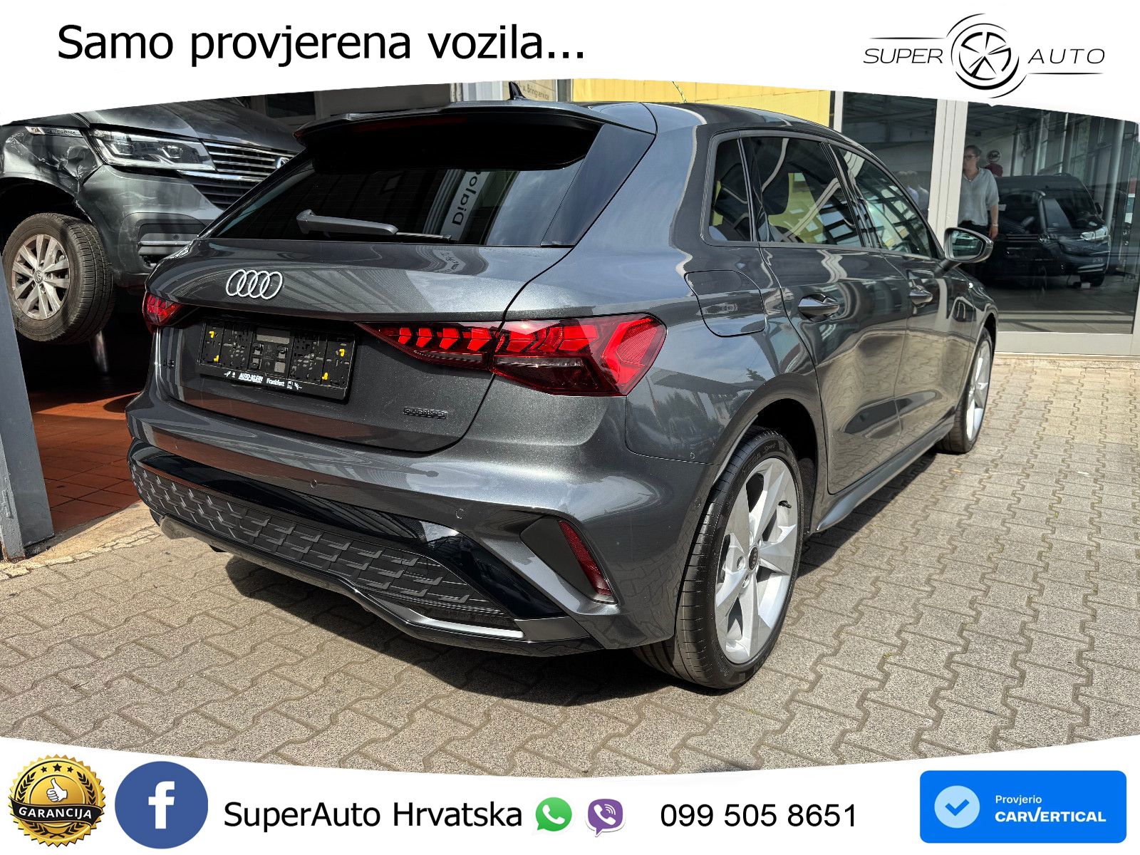 Audi A3 Sportback 40 TFSI (204 KS) quattro S tronic S line