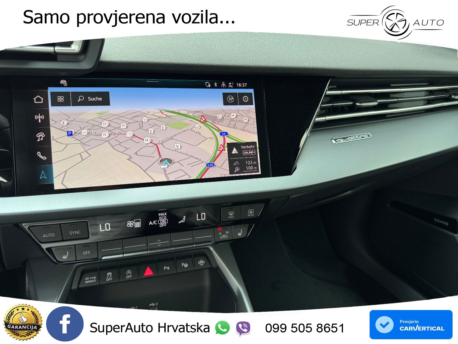 Audi A3 Sportback 40 TFSI (204 KS) quattro S tronic S line