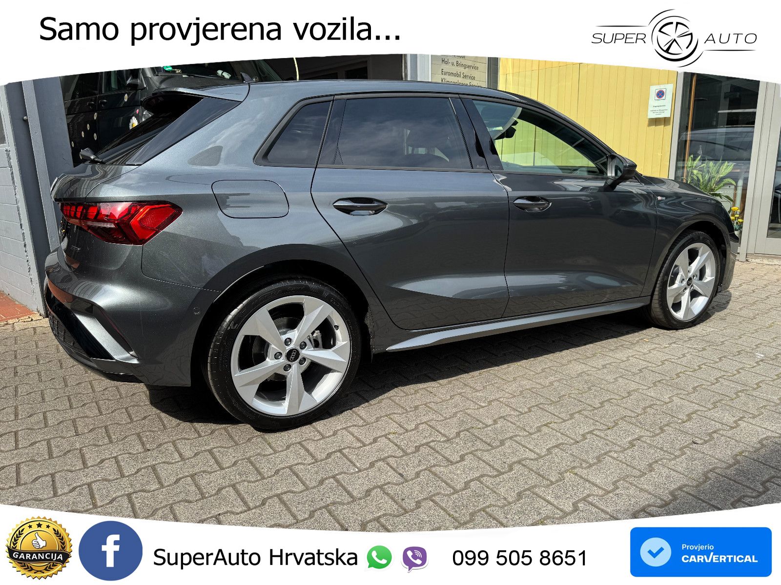 Audi A3 Sportback 40 TFSI (204 KS) quattro S tronic S line