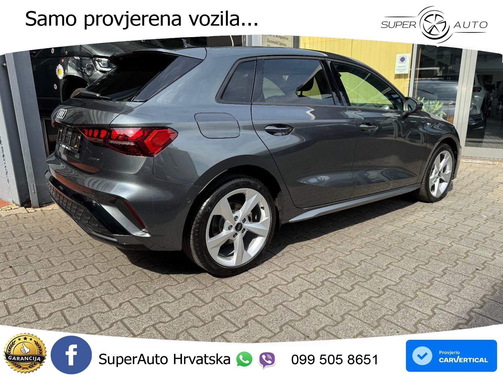 Audi A3 Sportback 40 TFSI (204 KS) quattro S tronic S line