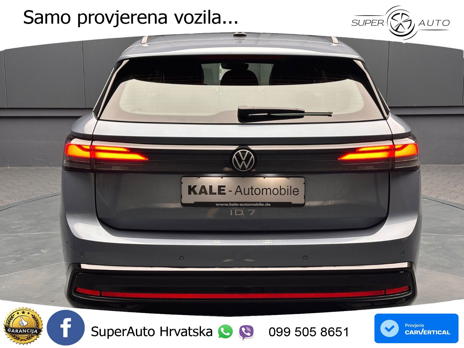 Volkswagen ID.7 Pro 82 kWh (286 KS)