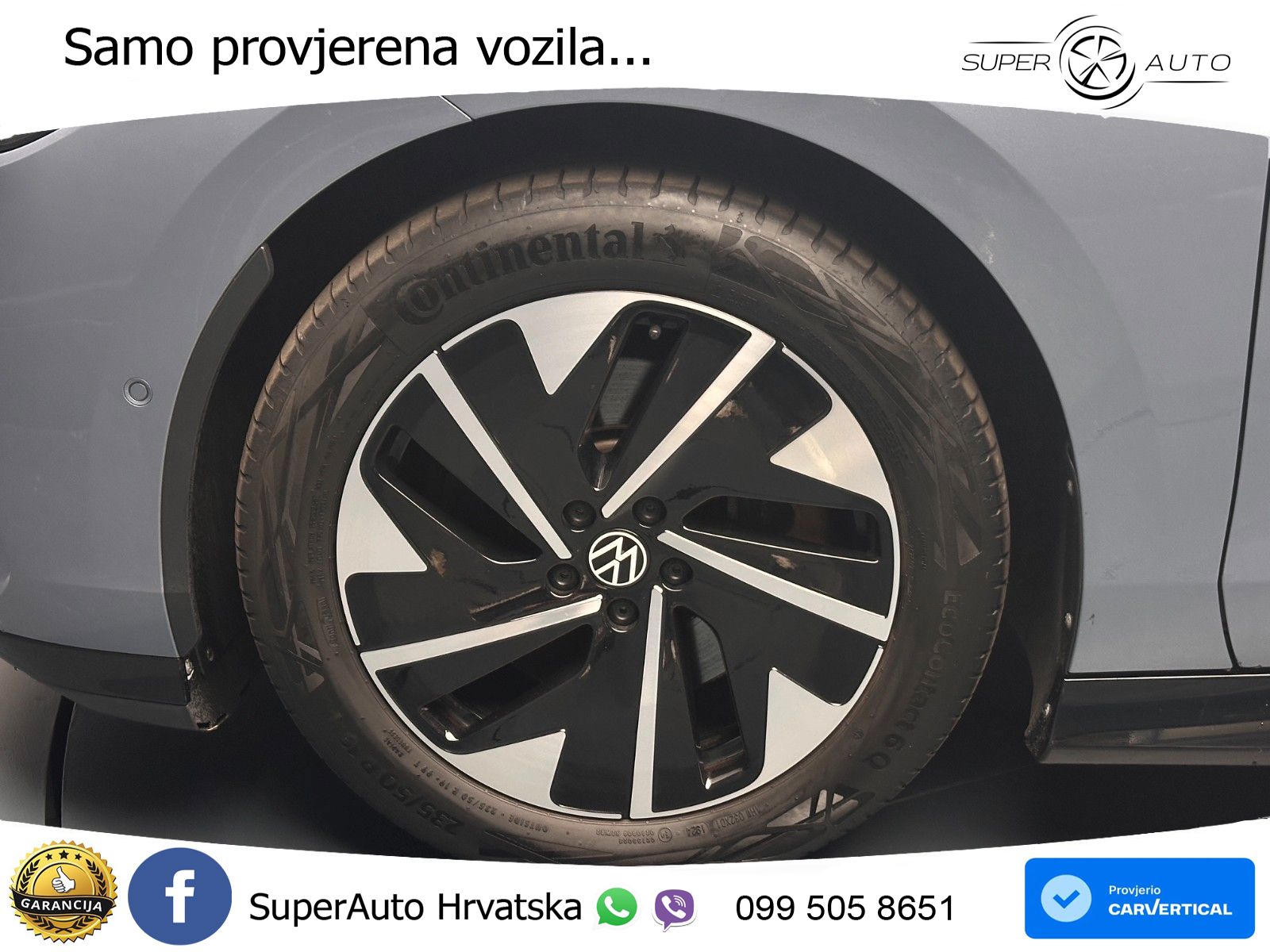 Volkswagen ID.7 Pro 82 kWh (286 KS)