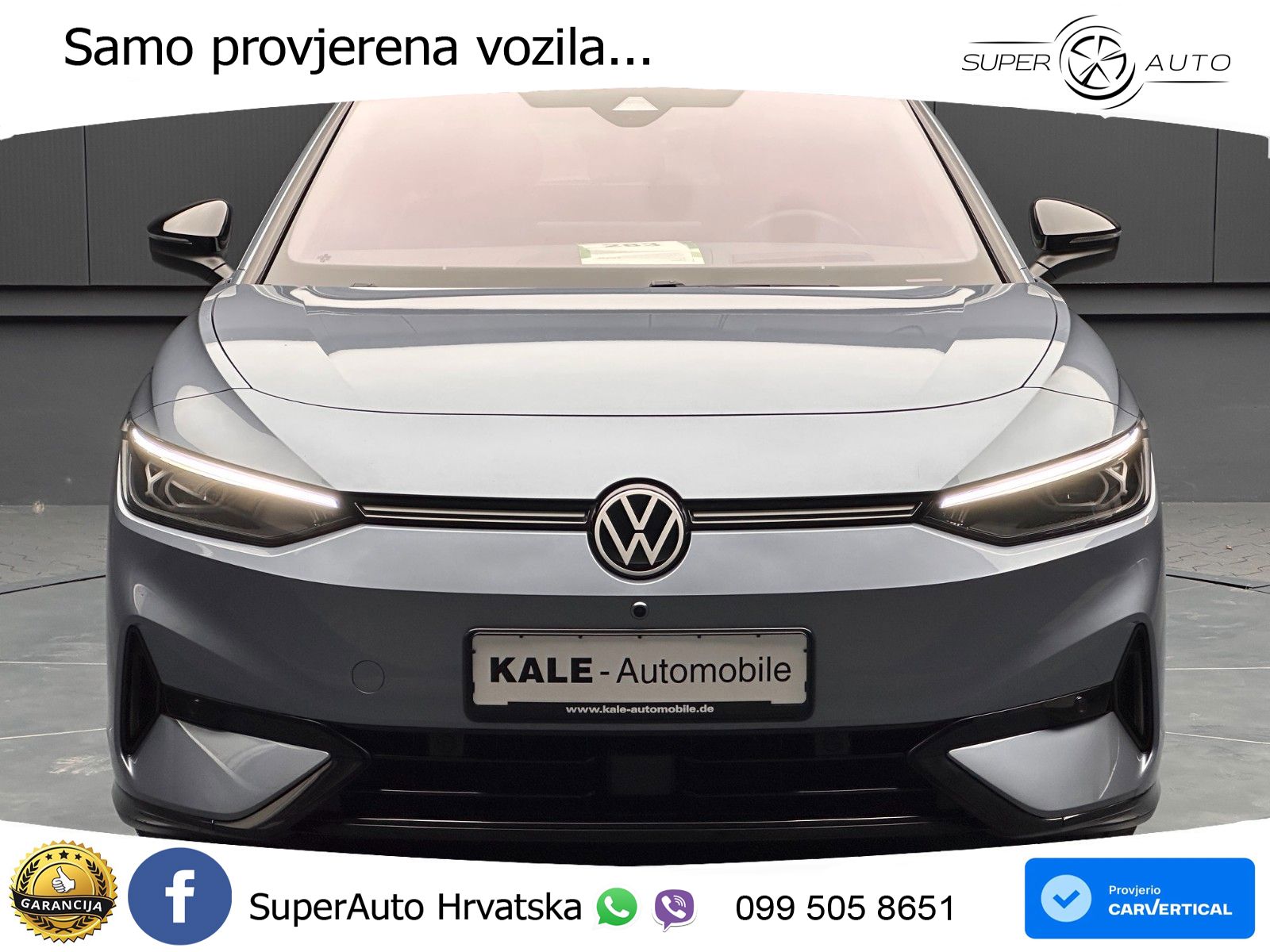 Volkswagen ID.7 Pro 82 kWh (286 KS)