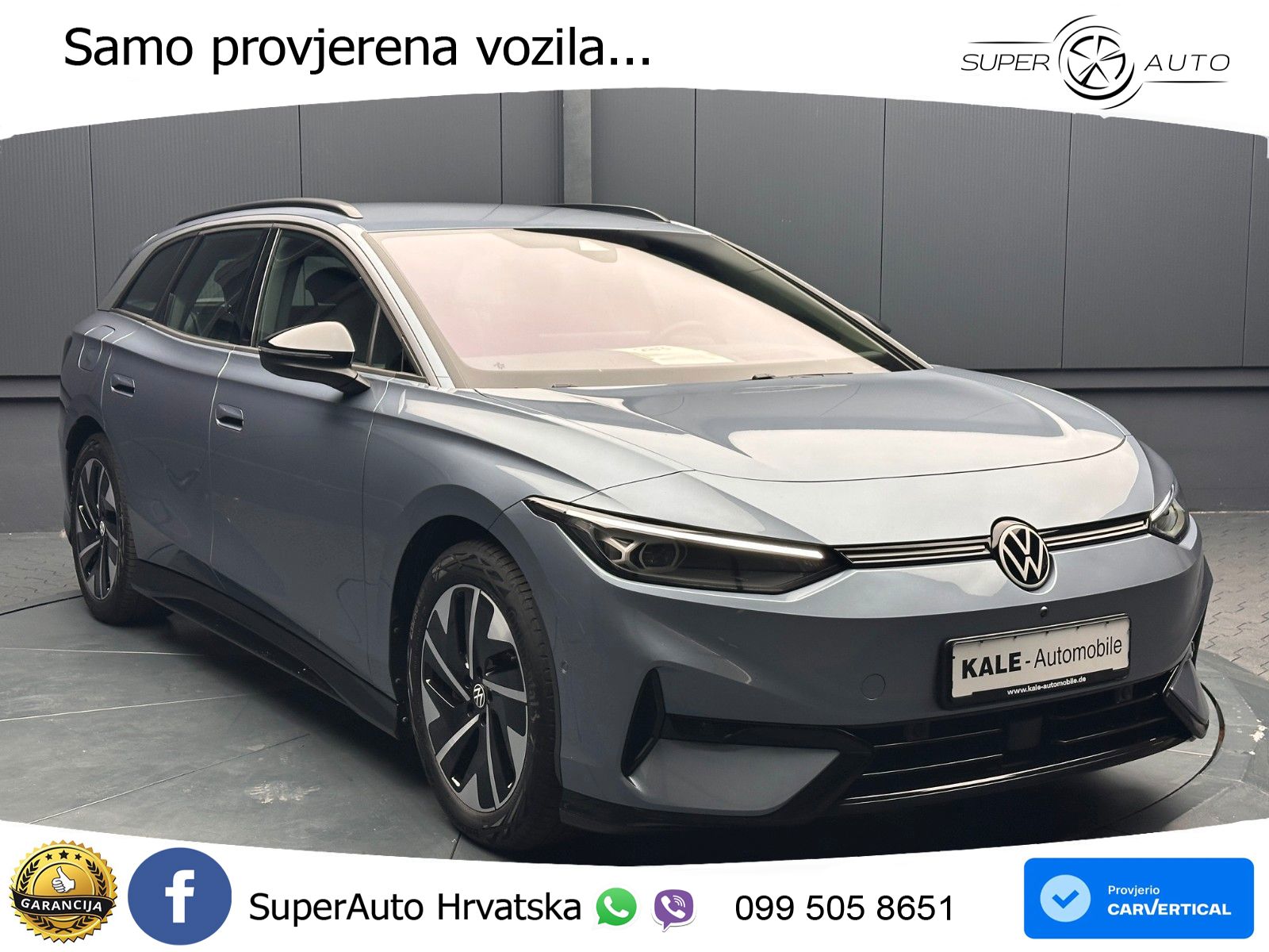 Volkswagen ID.7 Pro 82 kWh (286 KS)