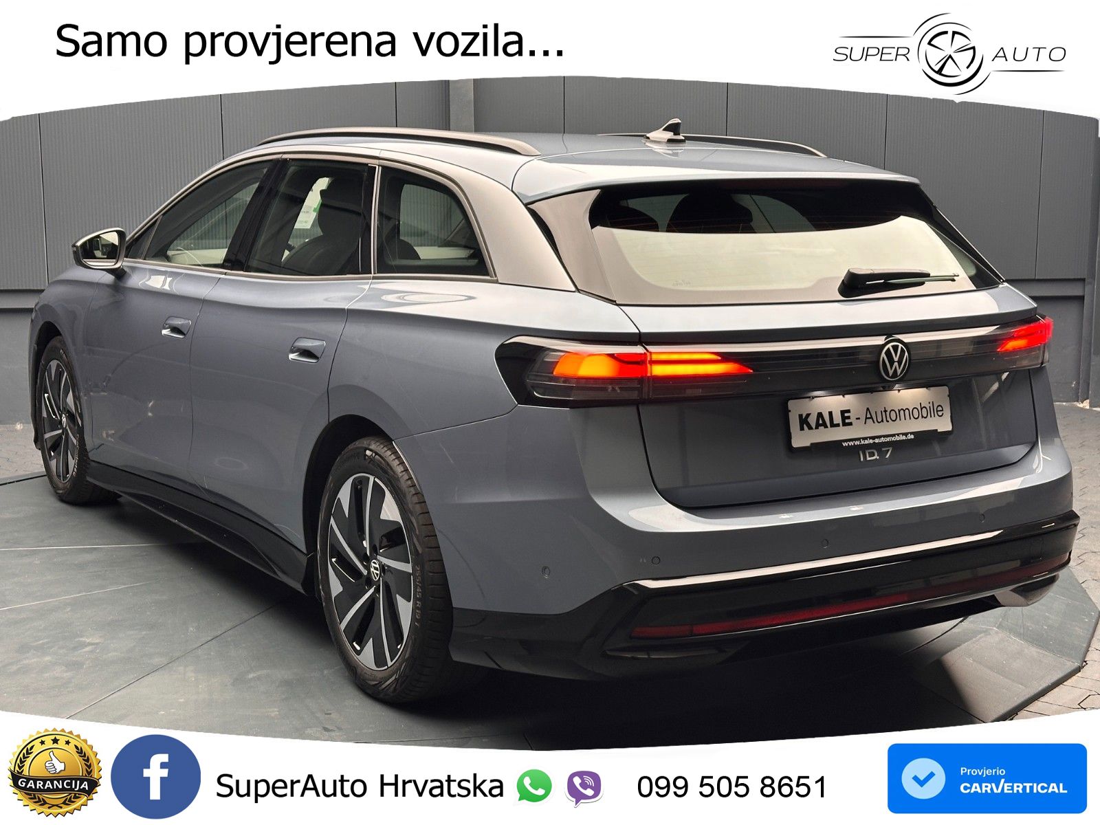 Volkswagen ID.7 Pro 82 kWh (286 KS)