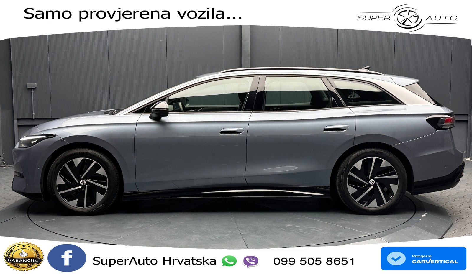 Volkswagen ID.7 Pro 82 kWh (286 KS)