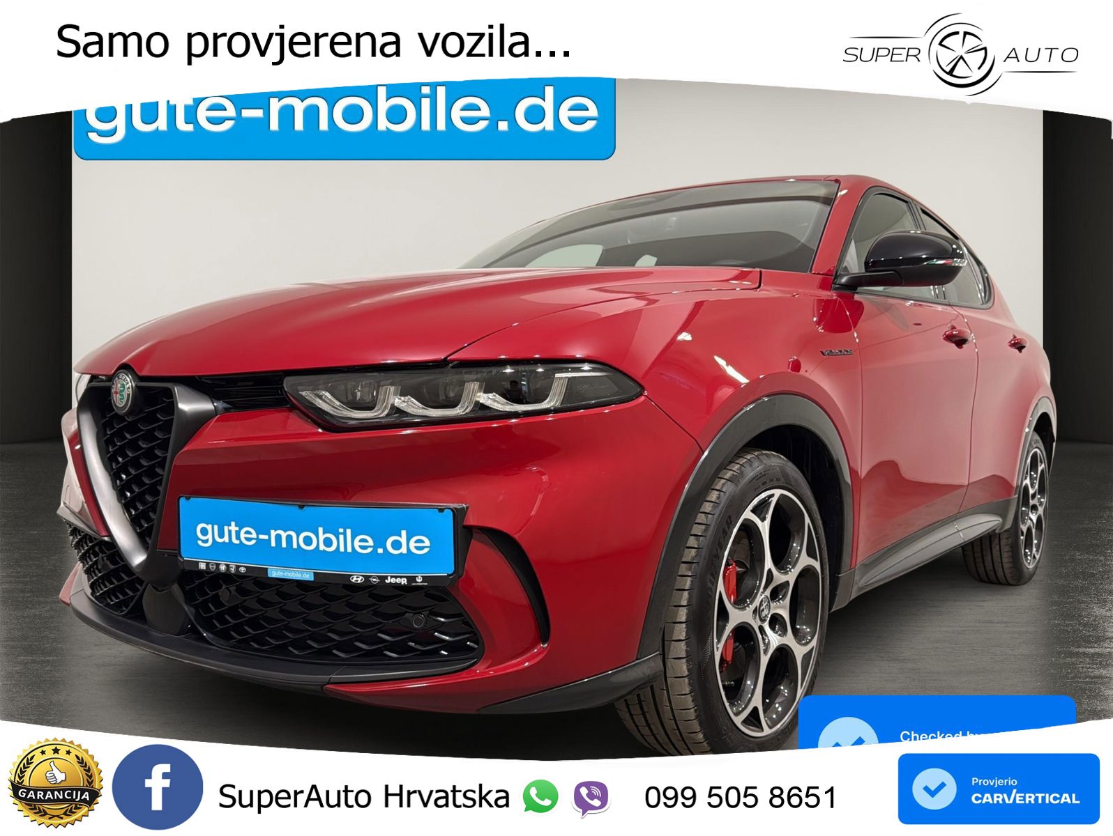 Alfa Romeo Tonale 1.5 VGT (160 KS) 48V-Hybrid TCT LED+ACC