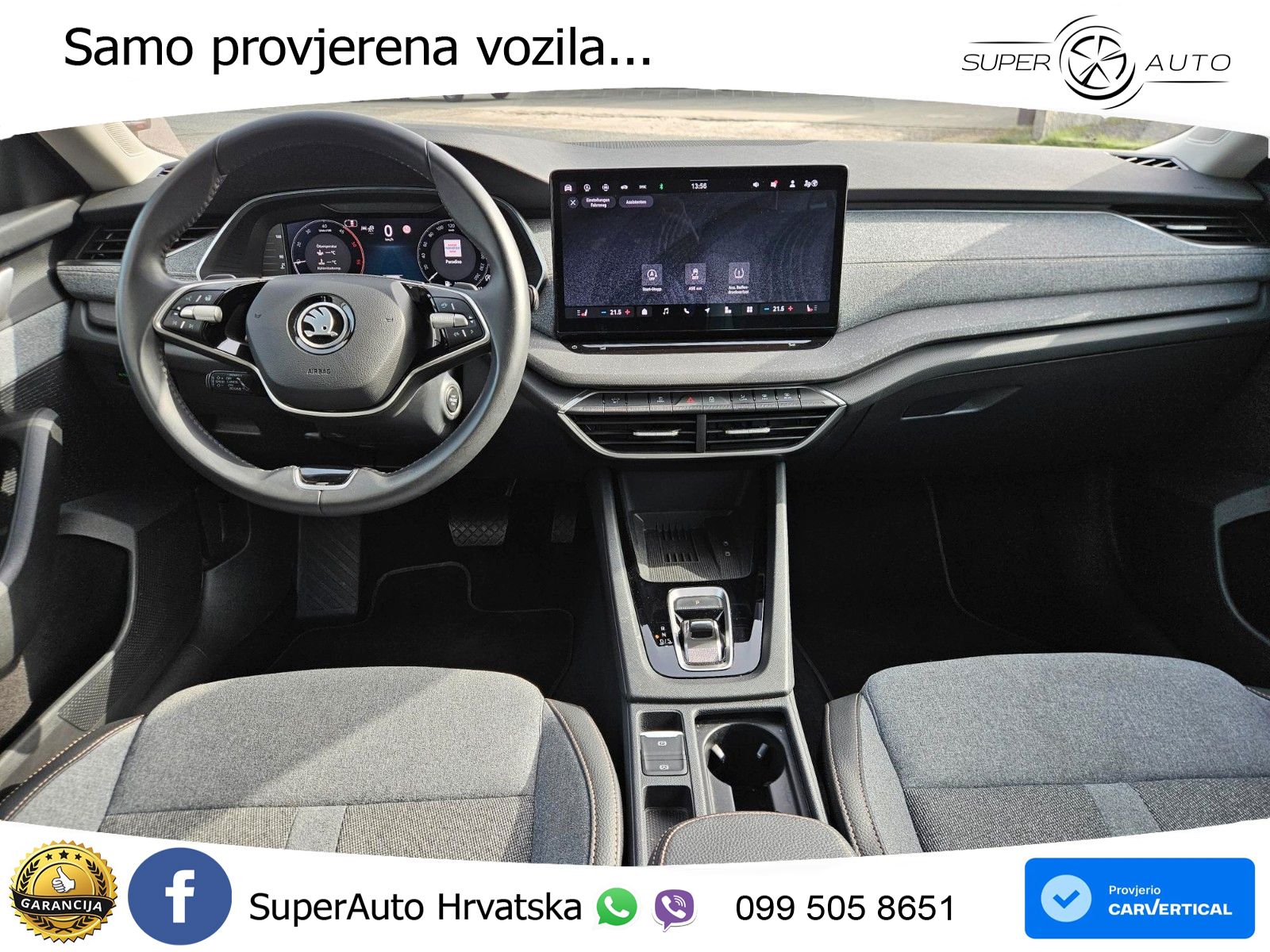 Škoda Octavia Combi 2.0 TDI (150 KS) DSG Selection LED+GR SJED+ACC