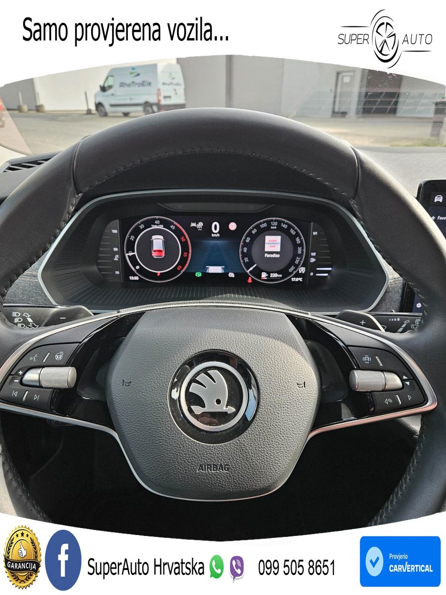 Škoda Octavia Combi 2.0 TDI (150 KS) DSG Selection LED+GR SJED+ACC