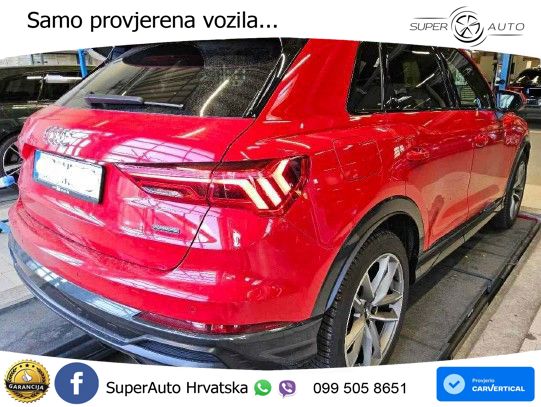 Audi Q3 40 TFSI (190 KS) quattro S tronic S line LED+GR SJED+ACC
