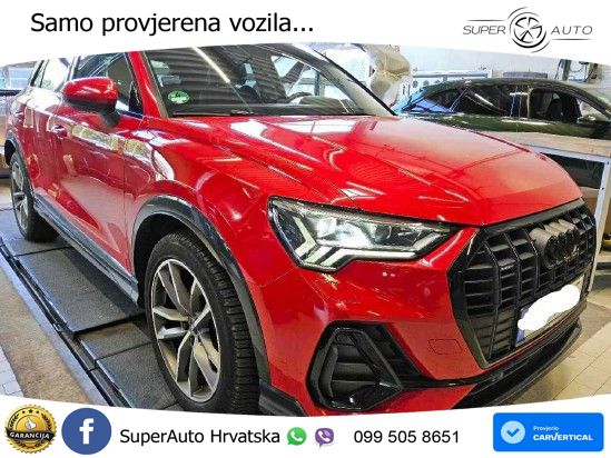 Audi Q3 40 TFSI (190 KS) quattro S tronic S line LED+GR SJED+ACC