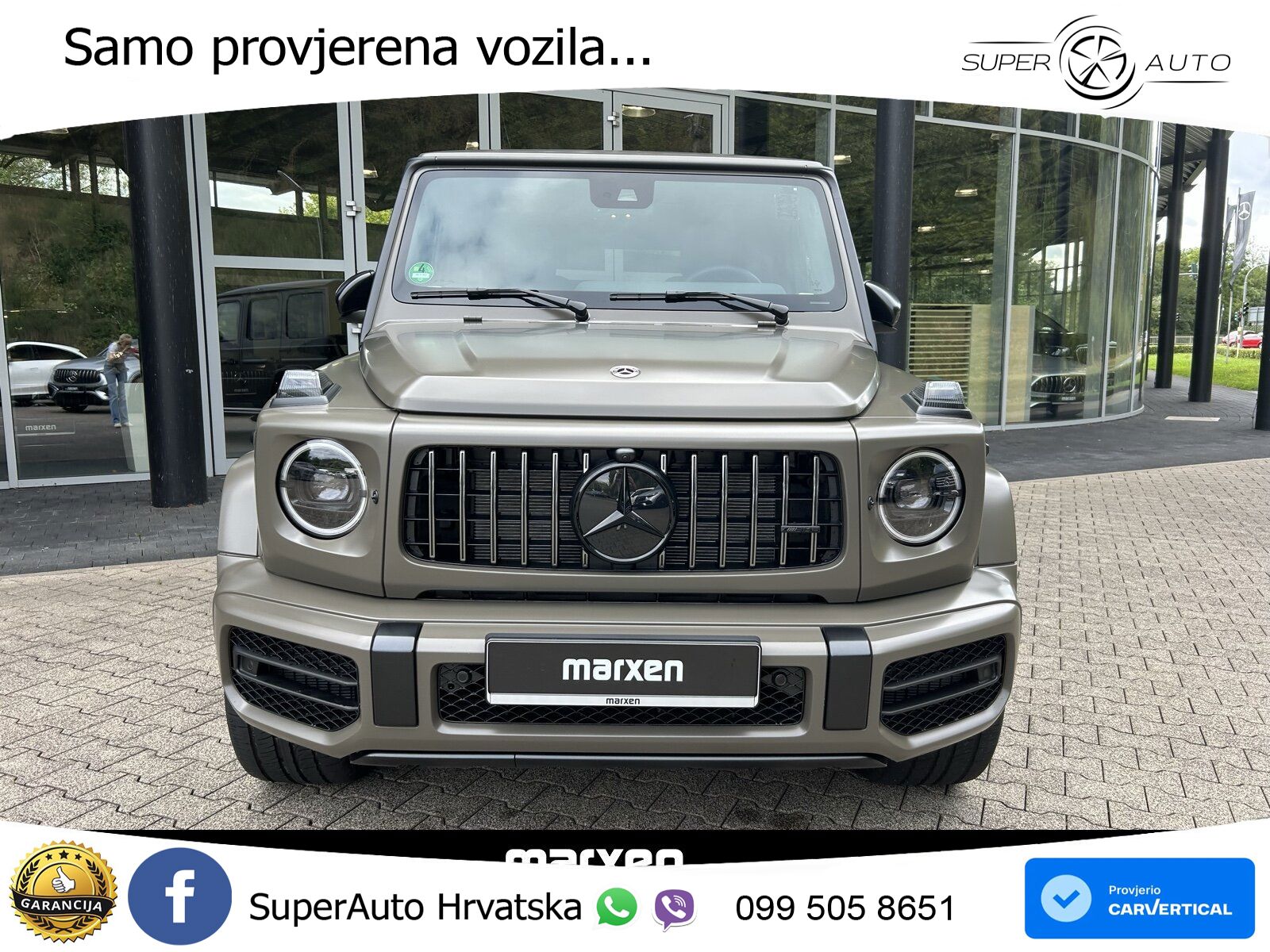 Mercedes AMG G 63 Long V8 (585 KS) 4MATIC 9G-TRONIC AMG SPEEDSHIFT PLUS Superior LED+GR SJED+ACC