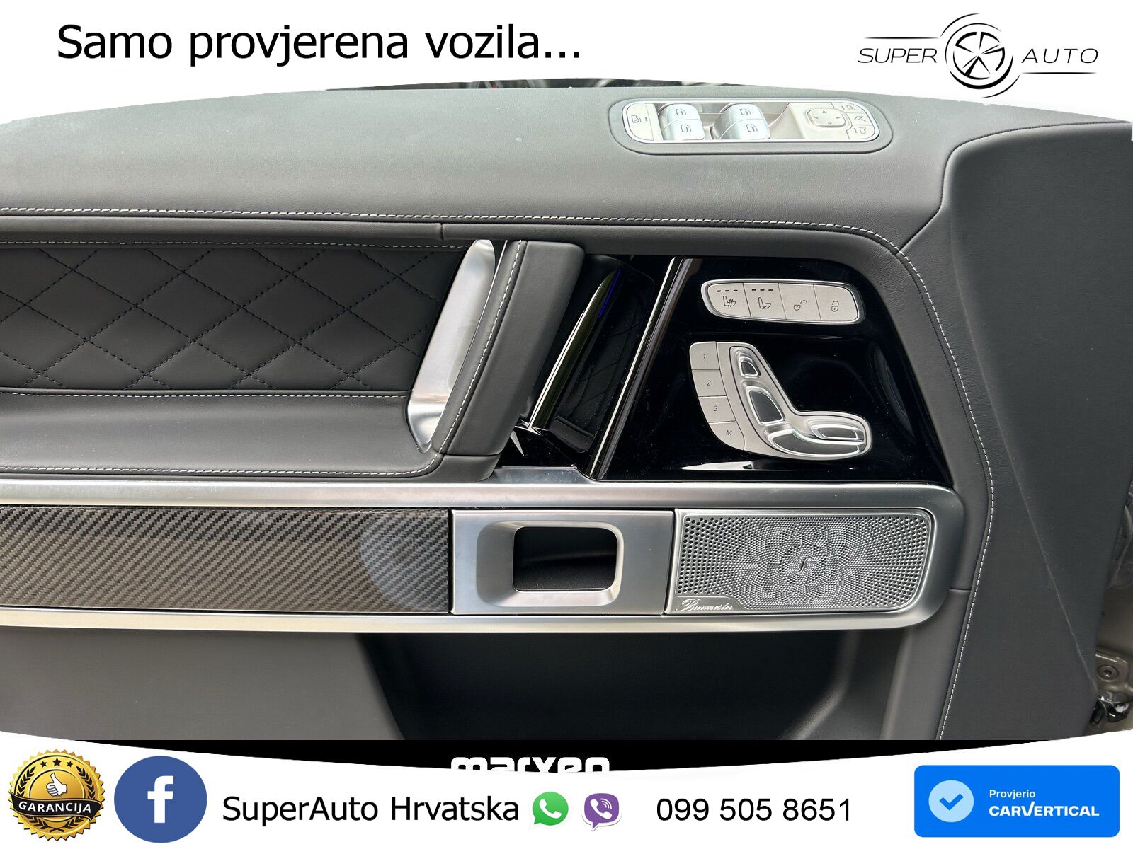 Mercedes AMG G 63 Long V8 (585 KS) 4MATIC 9G-TRONIC AMG SPEEDSHIFT PLUS Superior LED+GR SJED+ACC