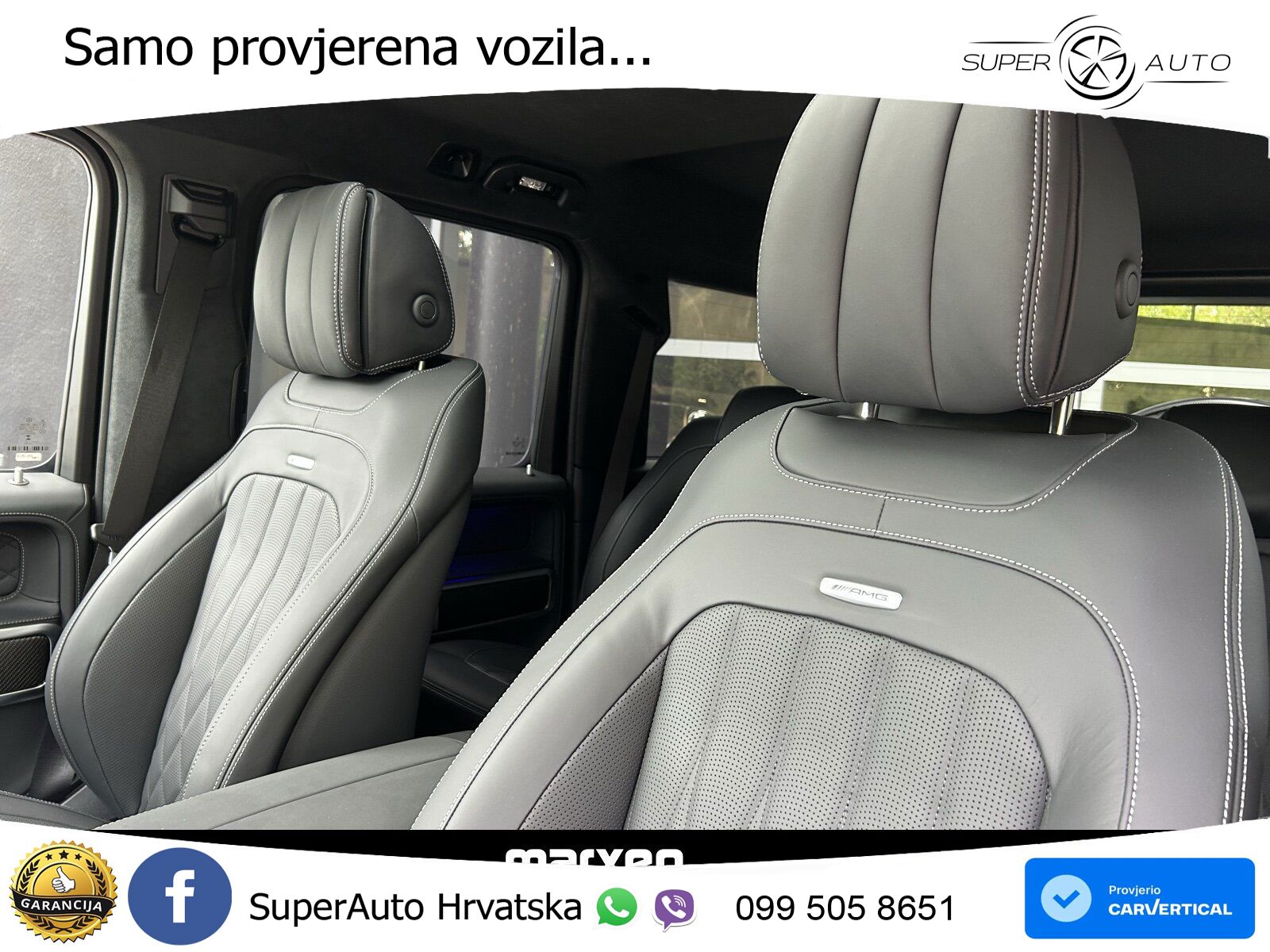 Mercedes AMG G 63 Long V8 (585 KS) 4MATIC 9G-TRONIC AMG SPEEDSHIFT PLUS Superior LED+GR SJED+ACC