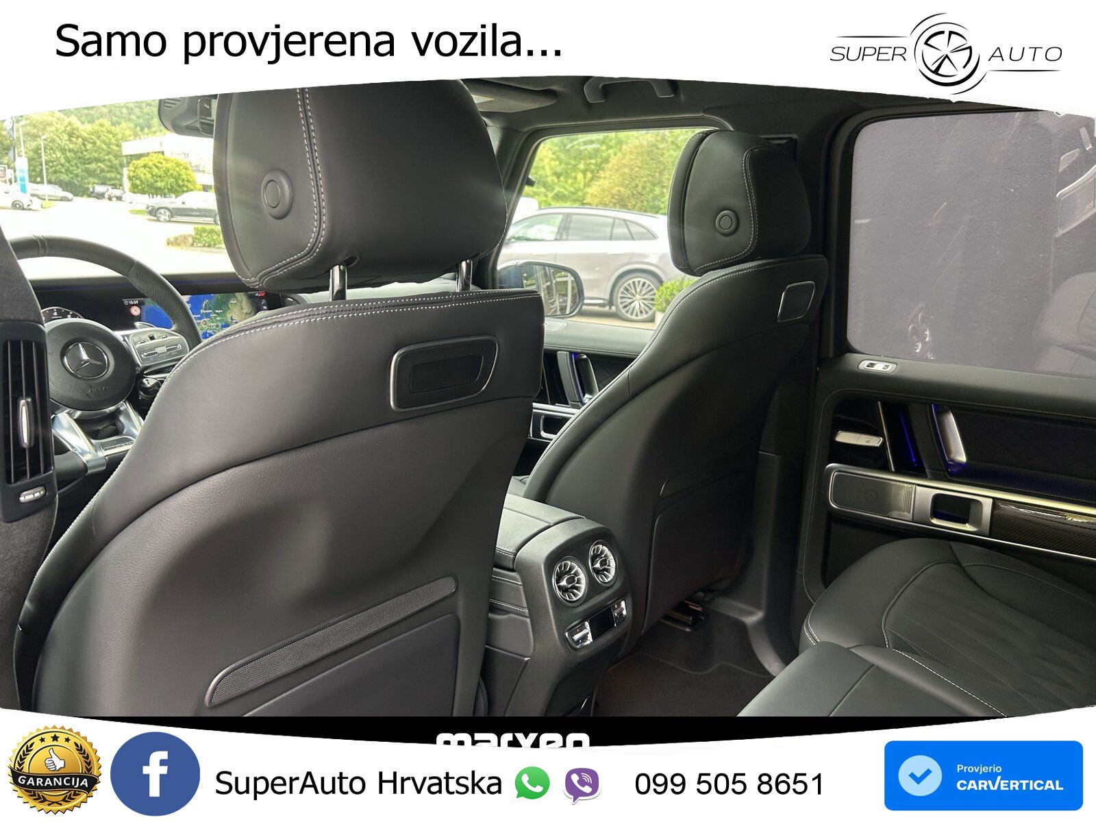 Mercedes AMG G 63 Long V8 (585 KS) 4MATIC 9G-TRONIC AMG SPEEDSHIFT PLUS Superior LED+GR SJED+ACC