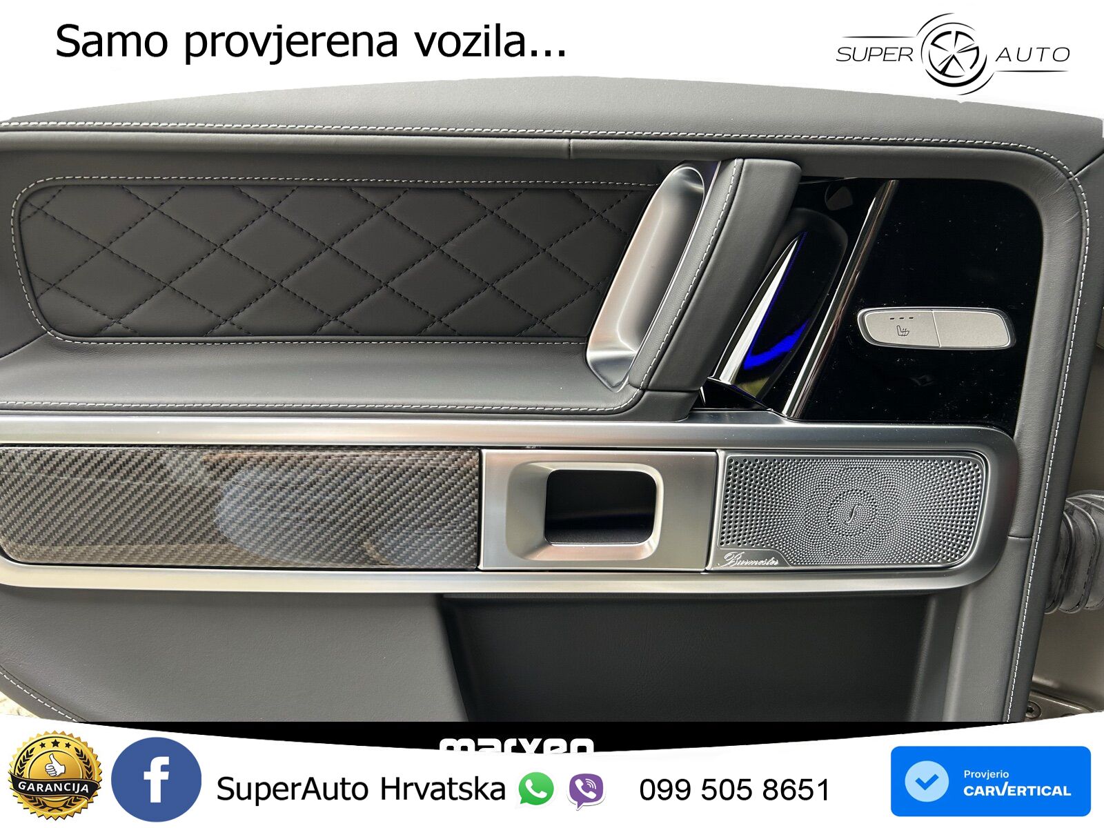 Mercedes AMG G 63 Long V8 (585 KS) 4MATIC 9G-TRONIC AMG SPEEDSHIFT PLUS Superior LED+GR SJED+ACC