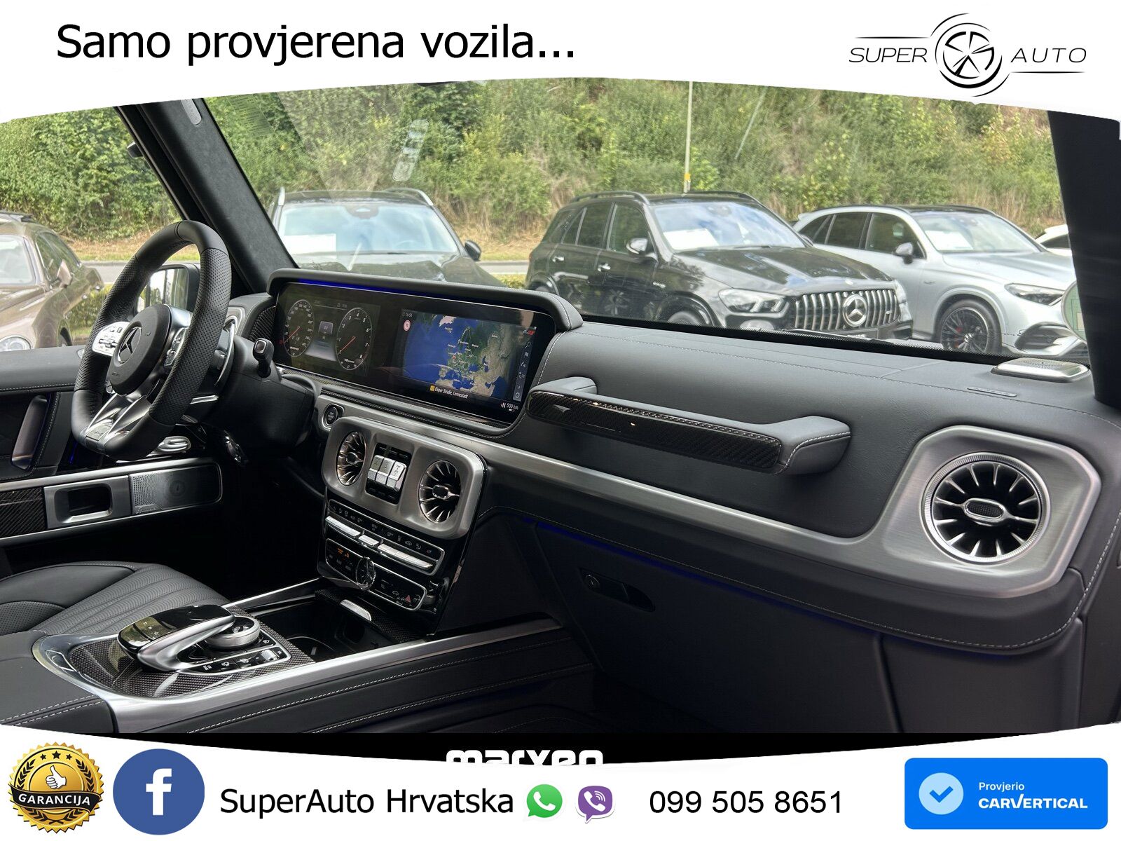 Mercedes AMG G 63 Long V8 (585 KS) 4MATIC 9G-TRONIC AMG SPEEDSHIFT PLUS Superior LED+GR SJED+ACC