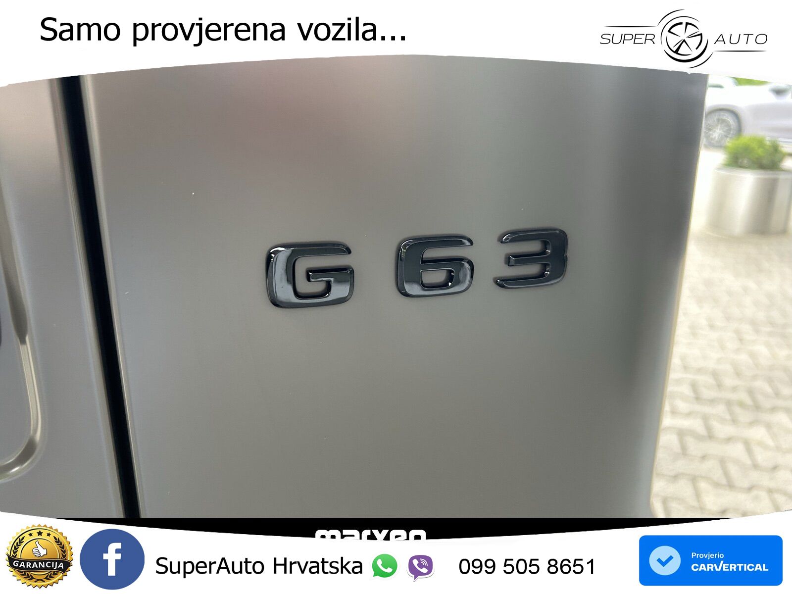 Mercedes AMG G 63 Long V8 (585 KS) 4MATIC 9G-TRONIC AMG SPEEDSHIFT PLUS Superior LED+GR SJED+ACC