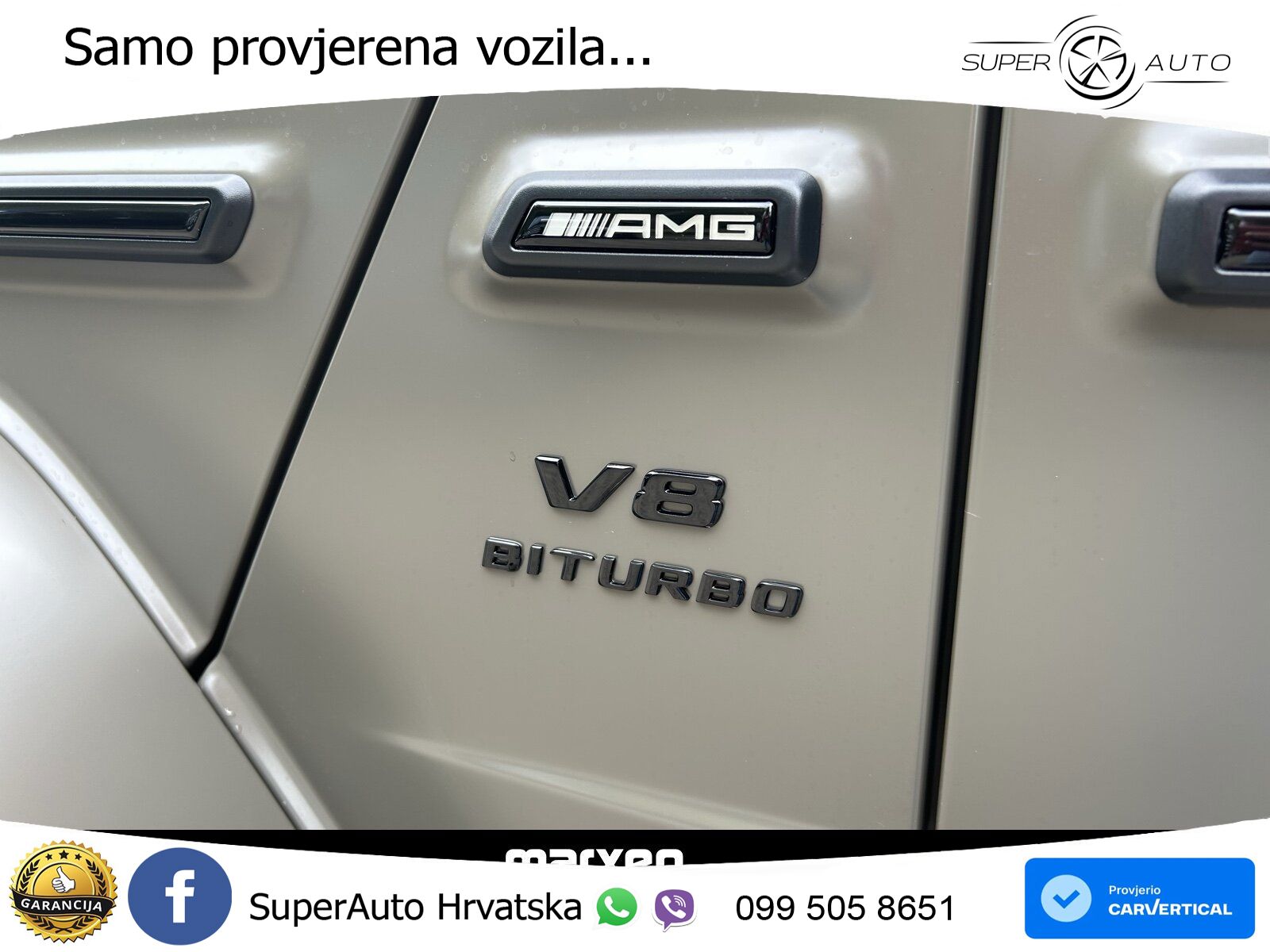 Mercedes AMG G 63 Long V8 (585 KS) 4MATIC 9G-TRONIC AMG SPEEDSHIFT PLUS Superior LED+GR SJED+ACC