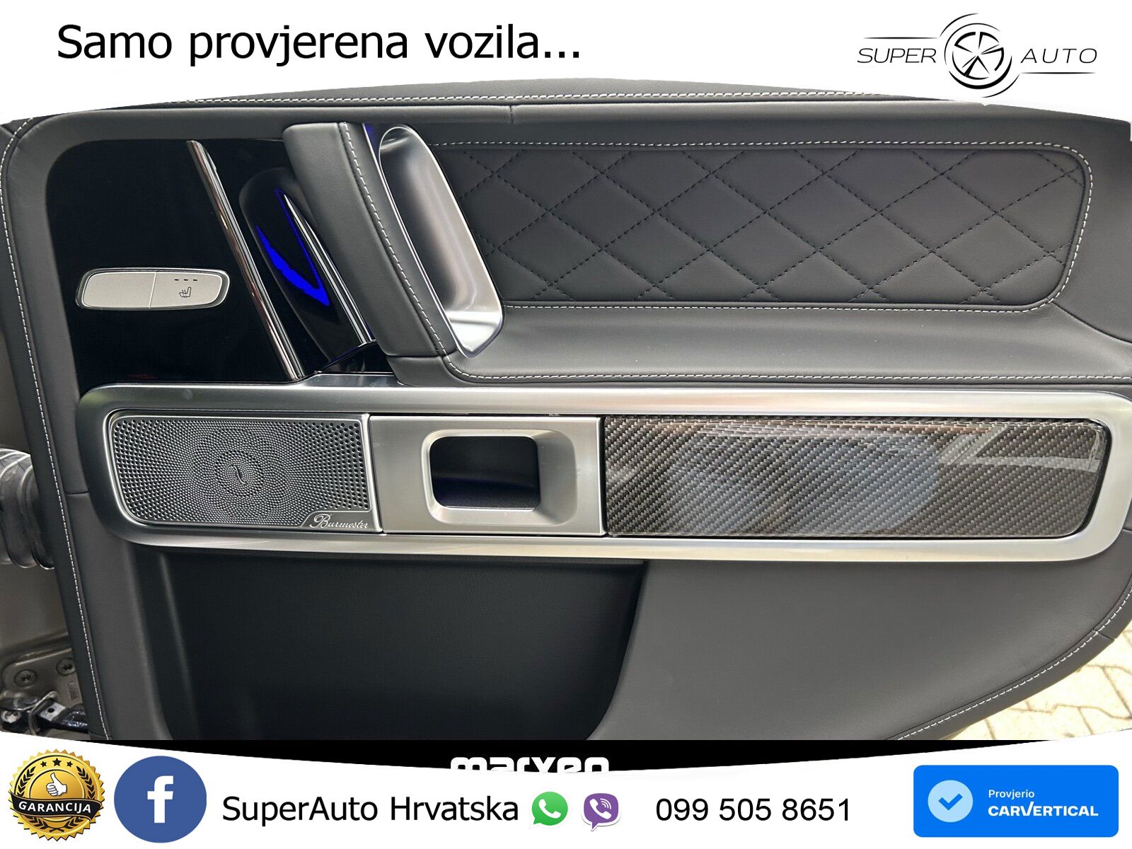 Mercedes AMG G 63 Long V8 (585 KS) 4MATIC 9G-TRONIC AMG SPEEDSHIFT PLUS Superior LED+GR SJED+ACC
