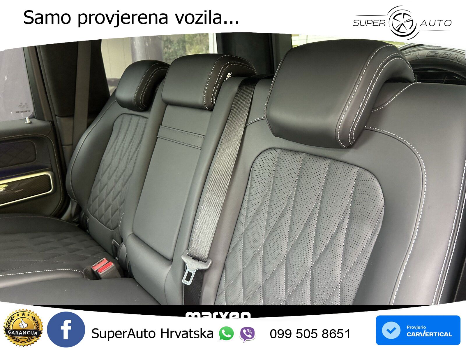 Mercedes AMG G 63 Long V8 (585 KS) 4MATIC 9G-TRONIC AMG SPEEDSHIFT PLUS Superior LED+GR SJED+ACC