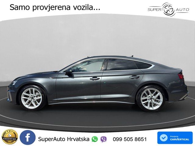 Audi A5 Sportback 40 TDI (204 KS) quattro S tronic S line MATRIX+GR SJED+KAM