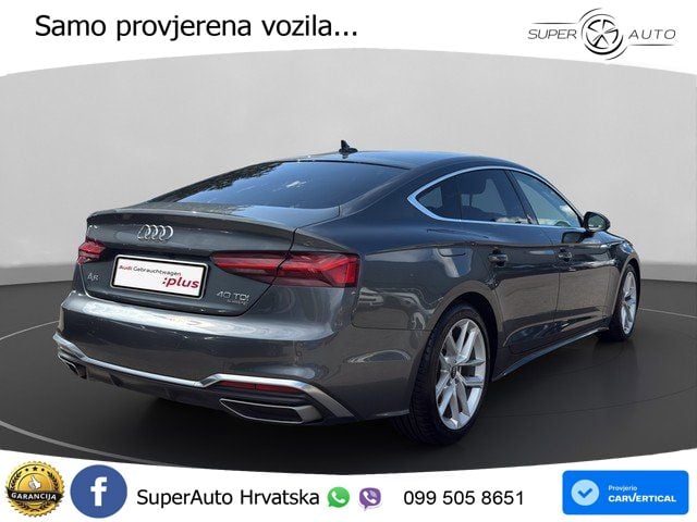 Audi A5 Sportback 40 TDI (204 KS) quattro S tronic S line MATRIX+GR SJED+KAM